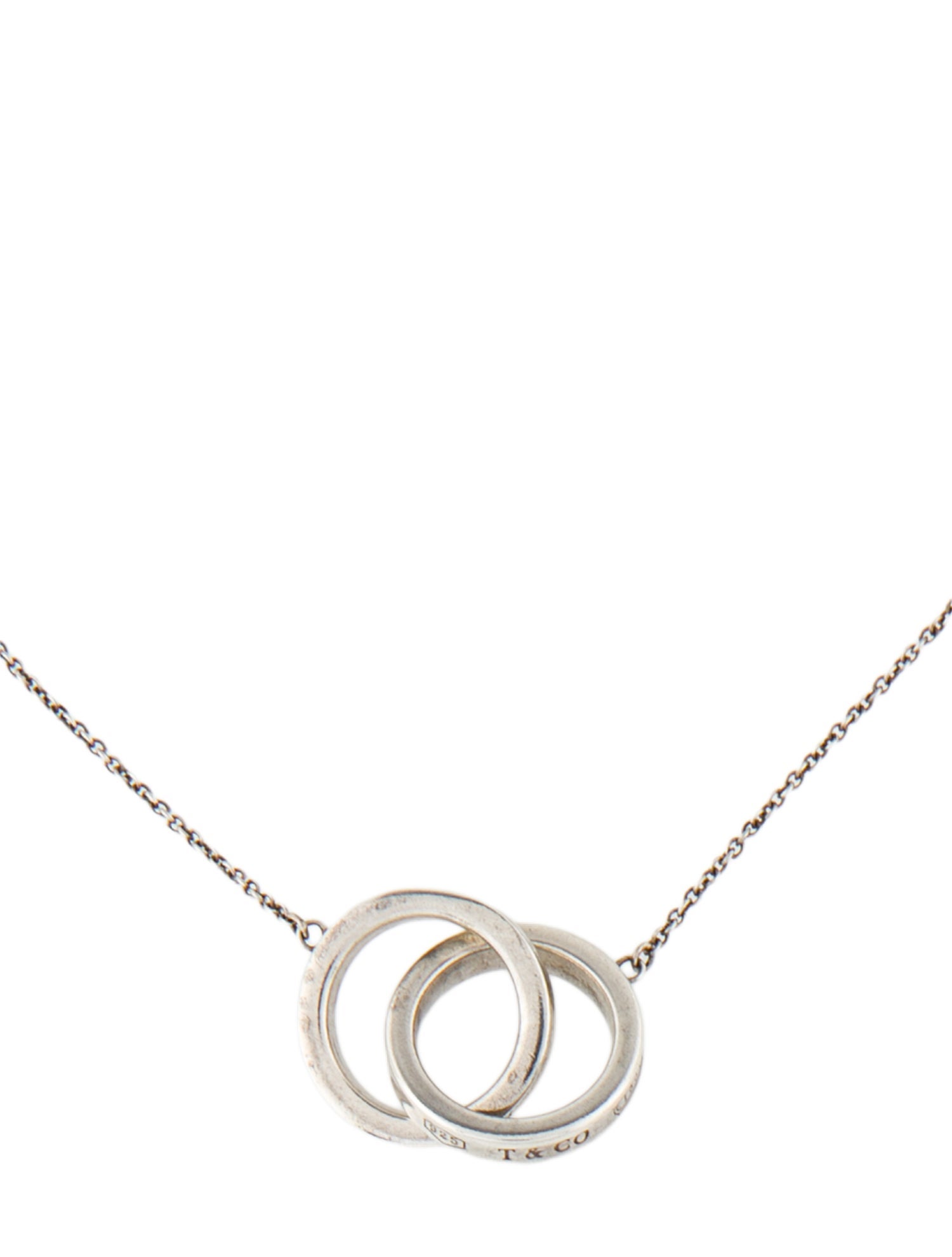 Tiffany & Co. Interlocking Circles Pendant Necklace