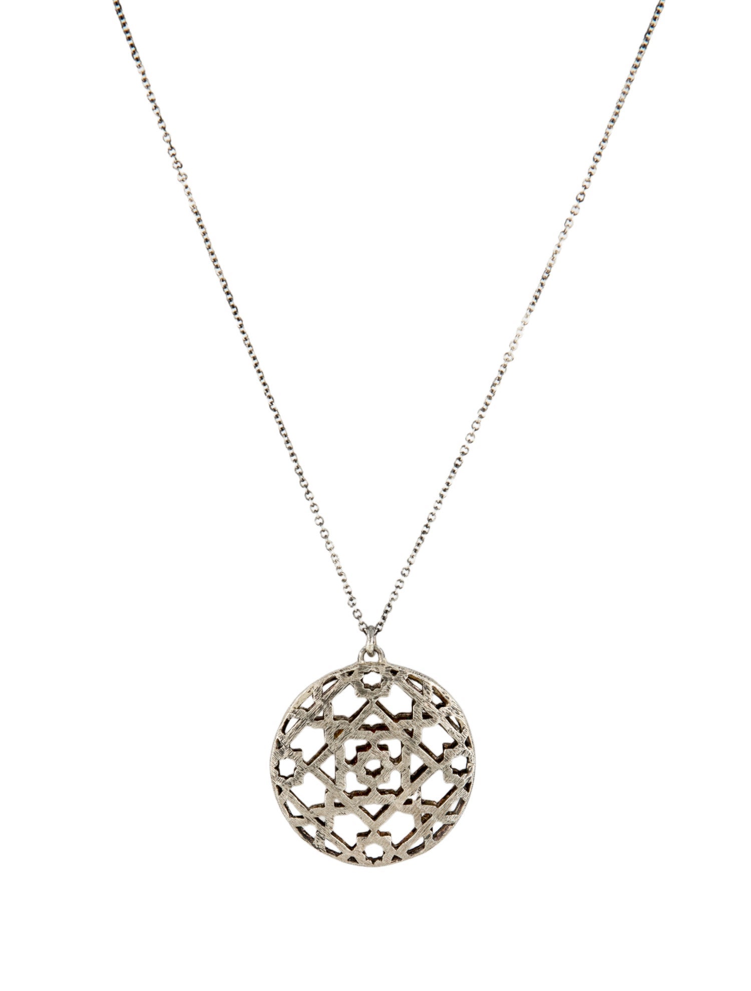Tiffany & Co. Open Marrakesh Zellige Pendant Necklace
