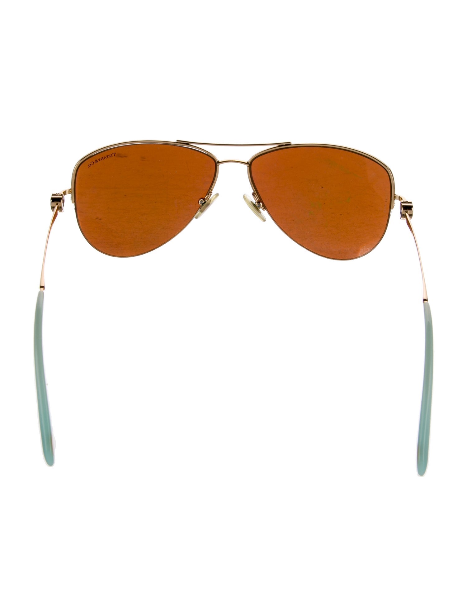 Tiffany & Co. Aviator Mirrored Sunglasses