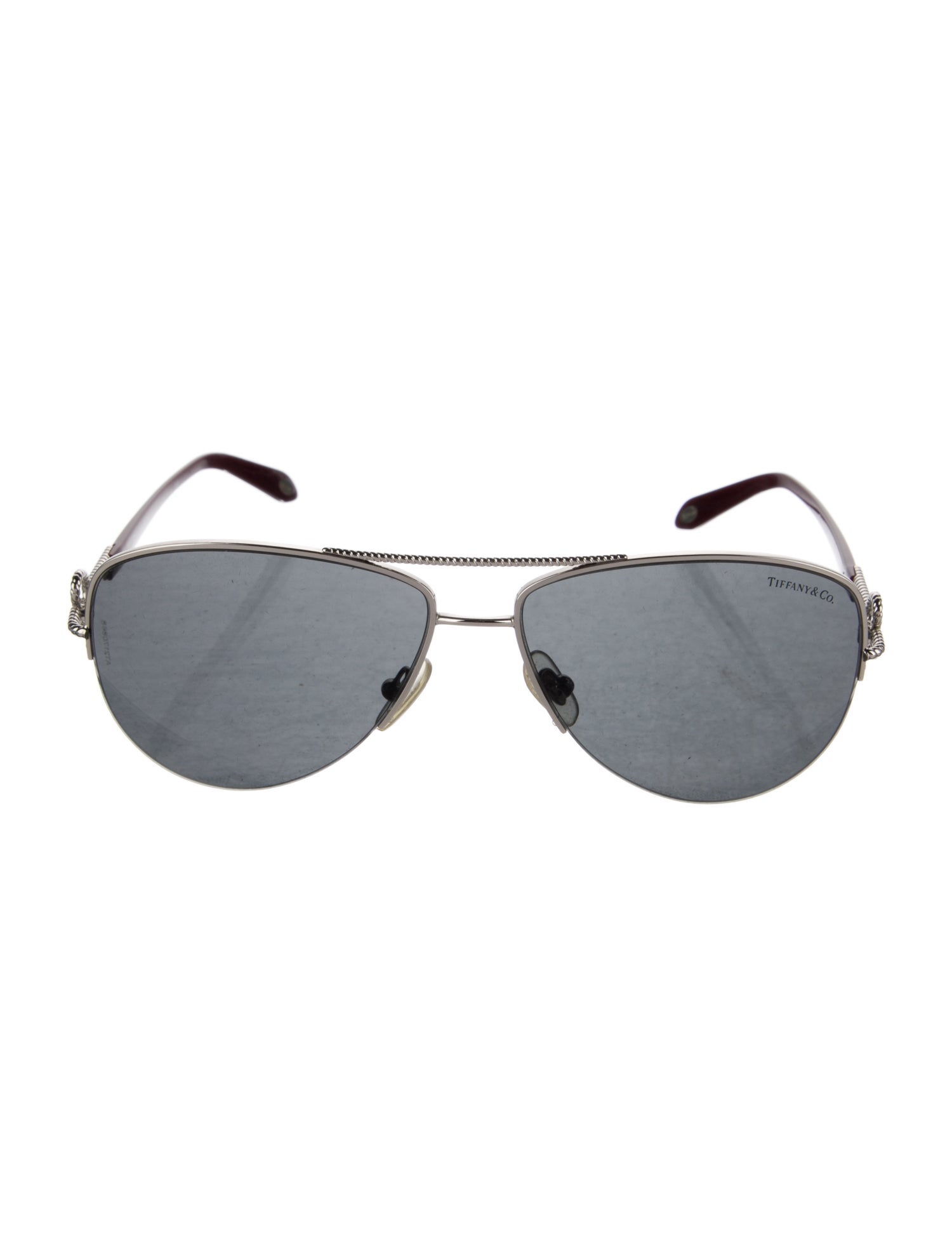 Tiffany & Co. Aviator Tinted Sunglasses
