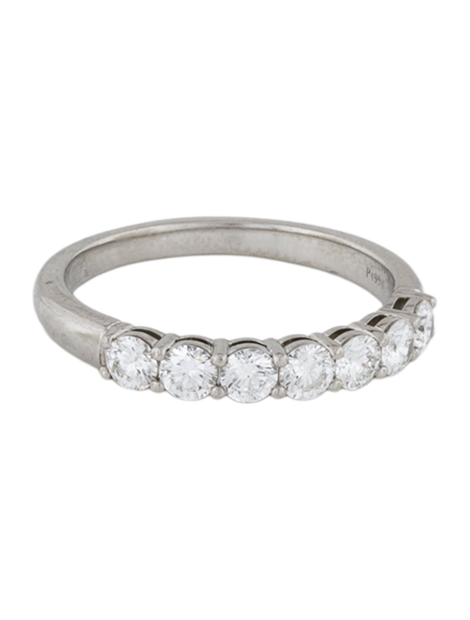 Tiffany & Co. Platinum Diamond Tiffany Forever Band