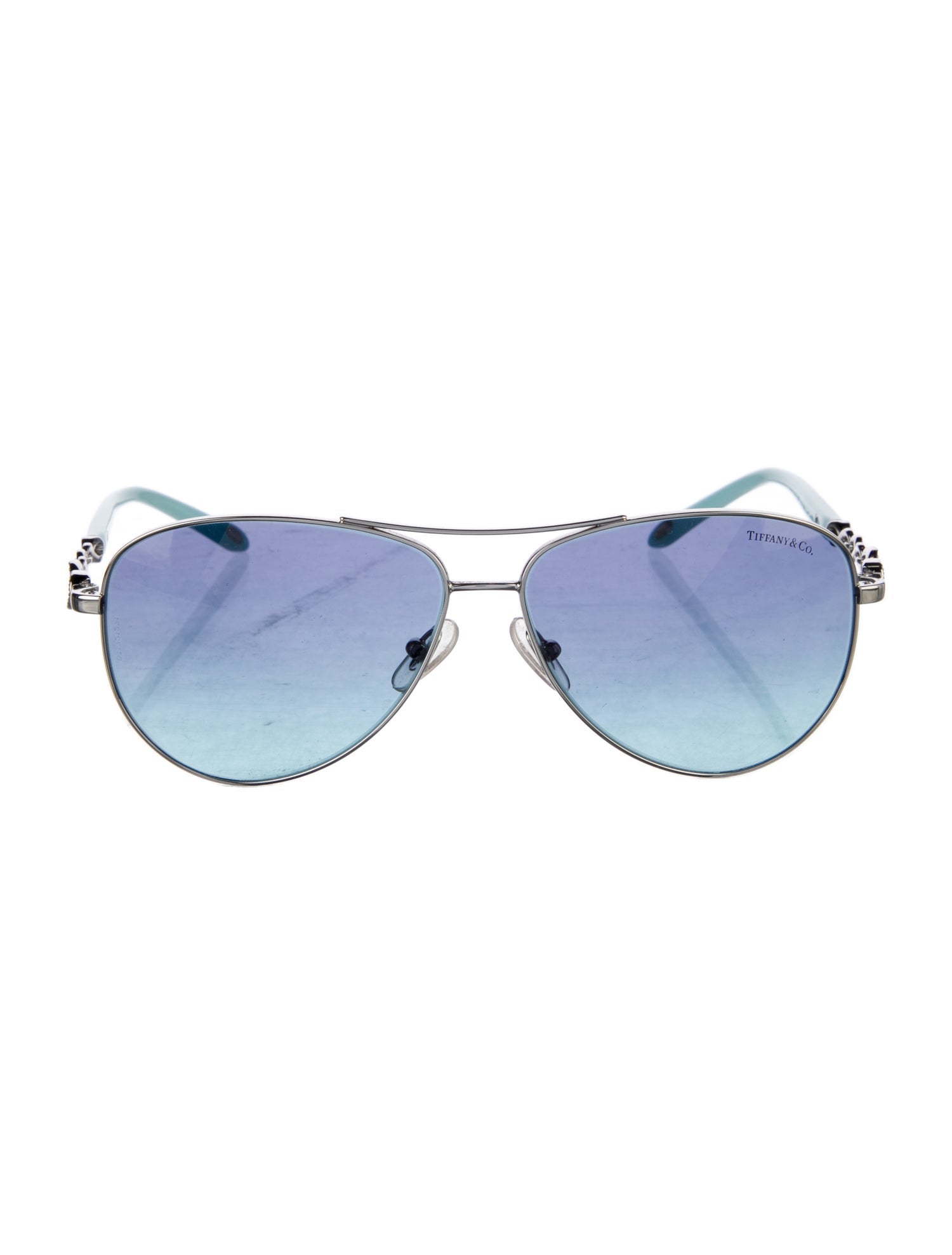 Tiffany & Co. Aviator Mirrored Sunglasses
