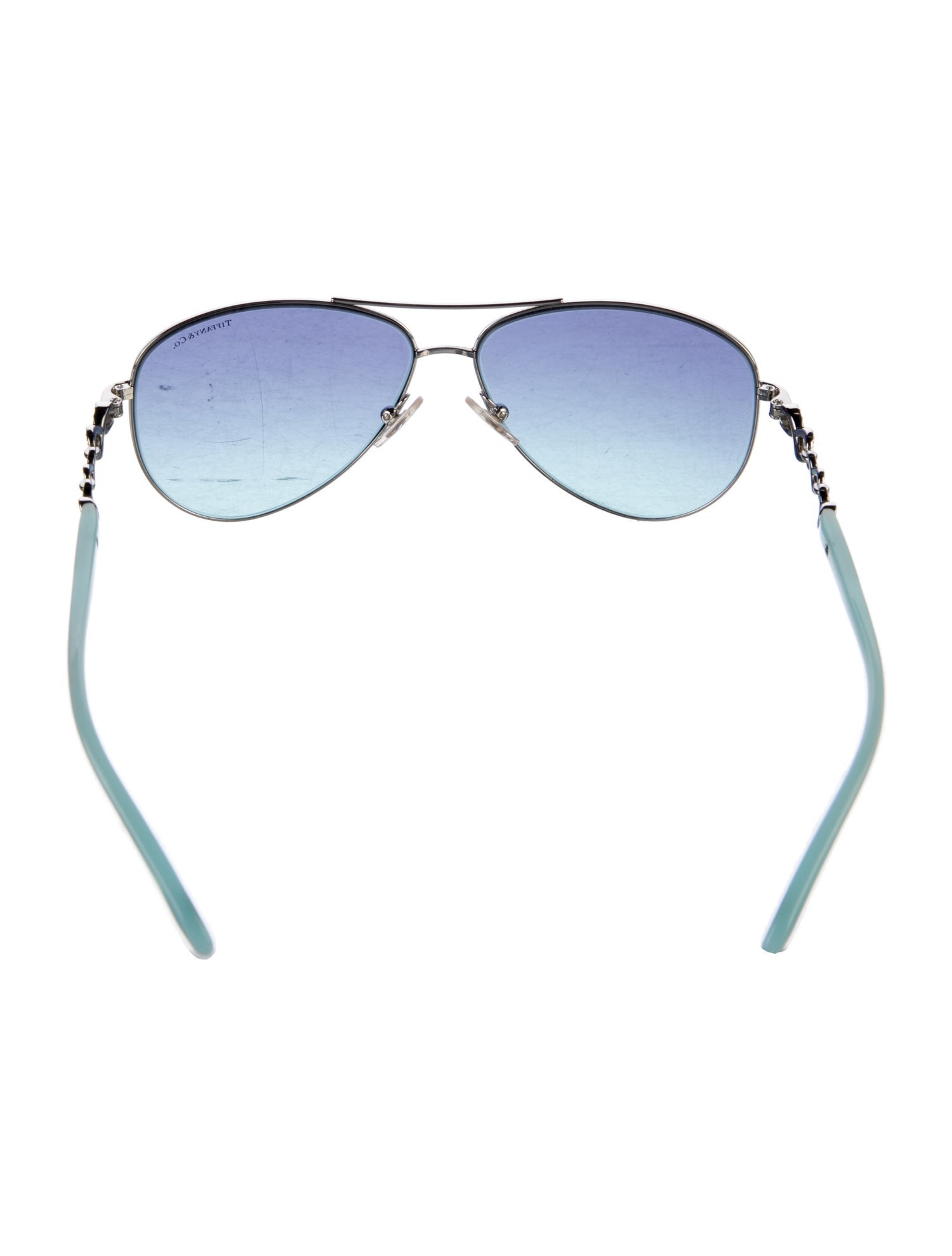 Tiffany & Co. Aviator Mirrored Sunglasses