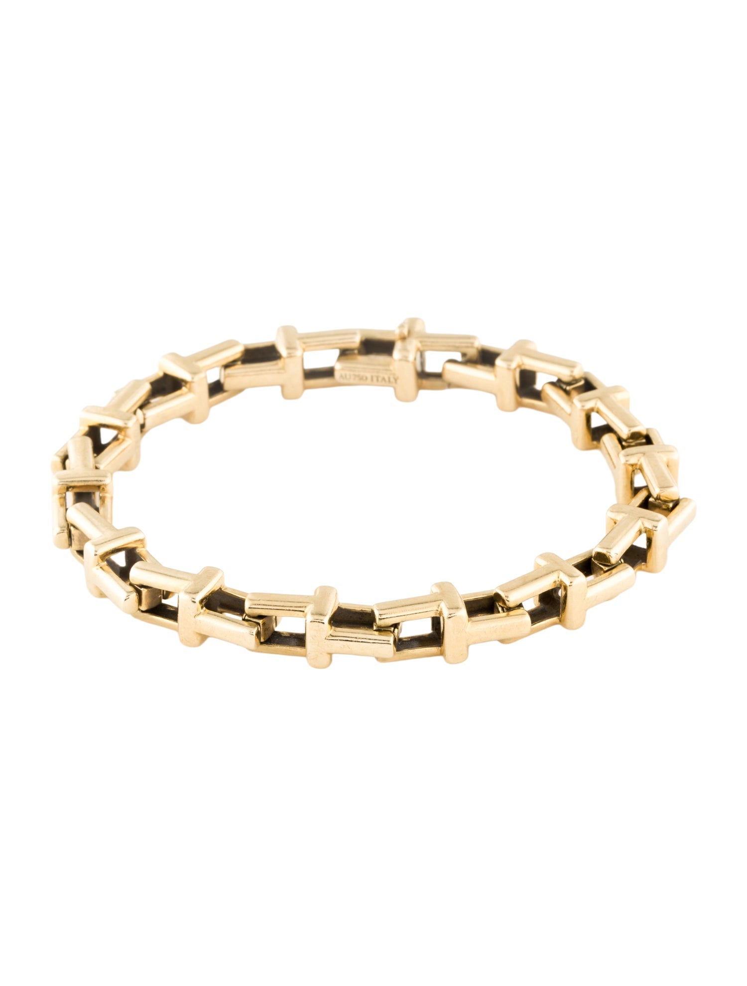 Tiffany & Co. 18K T Chain Bracelet