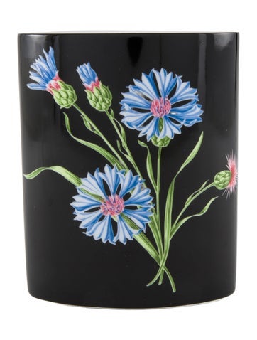 Tiffany & Co. Decorative Accents Wildflowers Oval Vase