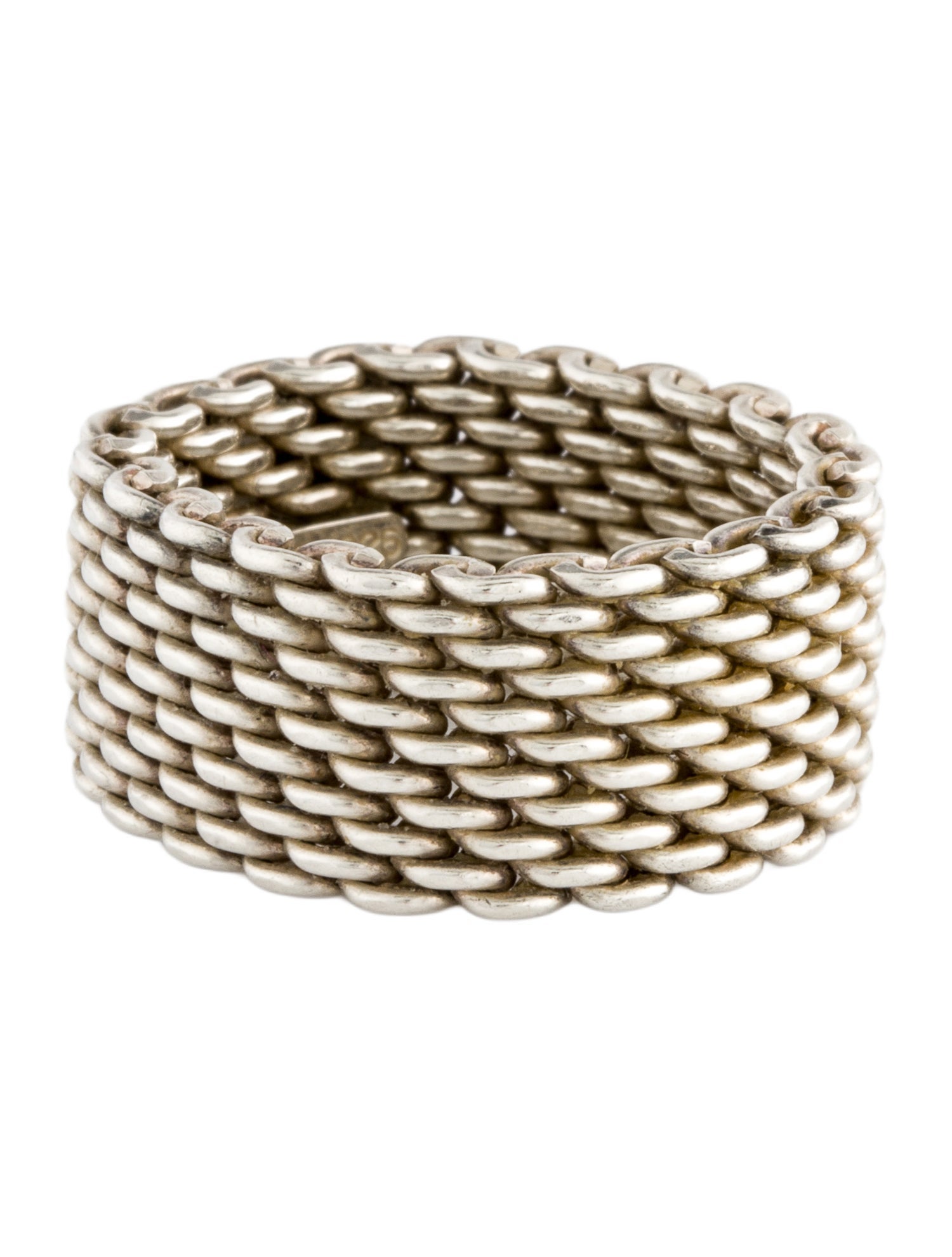Tiffany & Co. Somerset Mesh Band Ring
