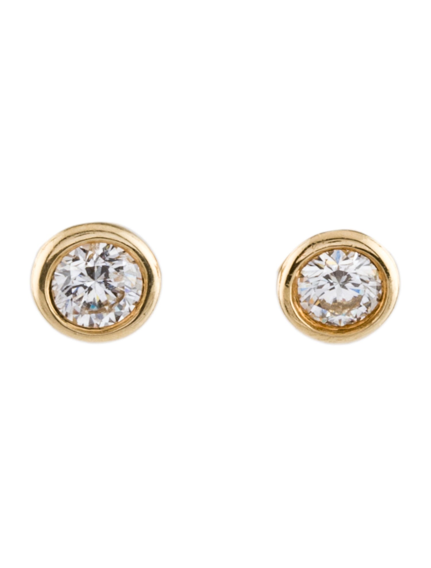 Tiffany & Co. 18K Diamonds by the Yard® Stud Earrings