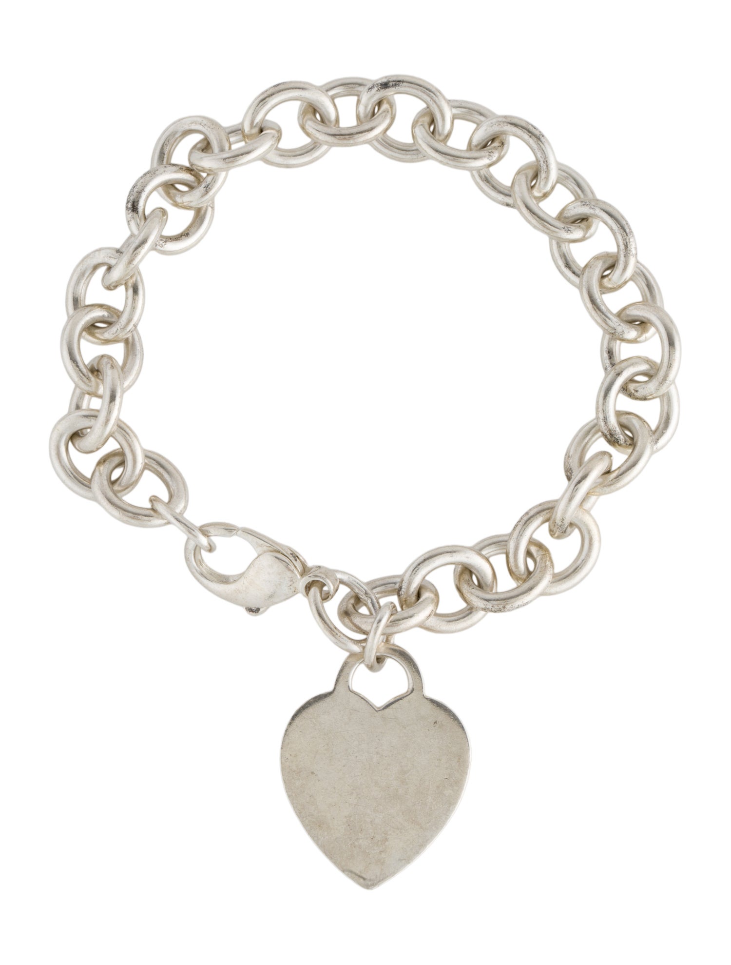 Tiffany & Co. Heart Tag Charm Bracelet