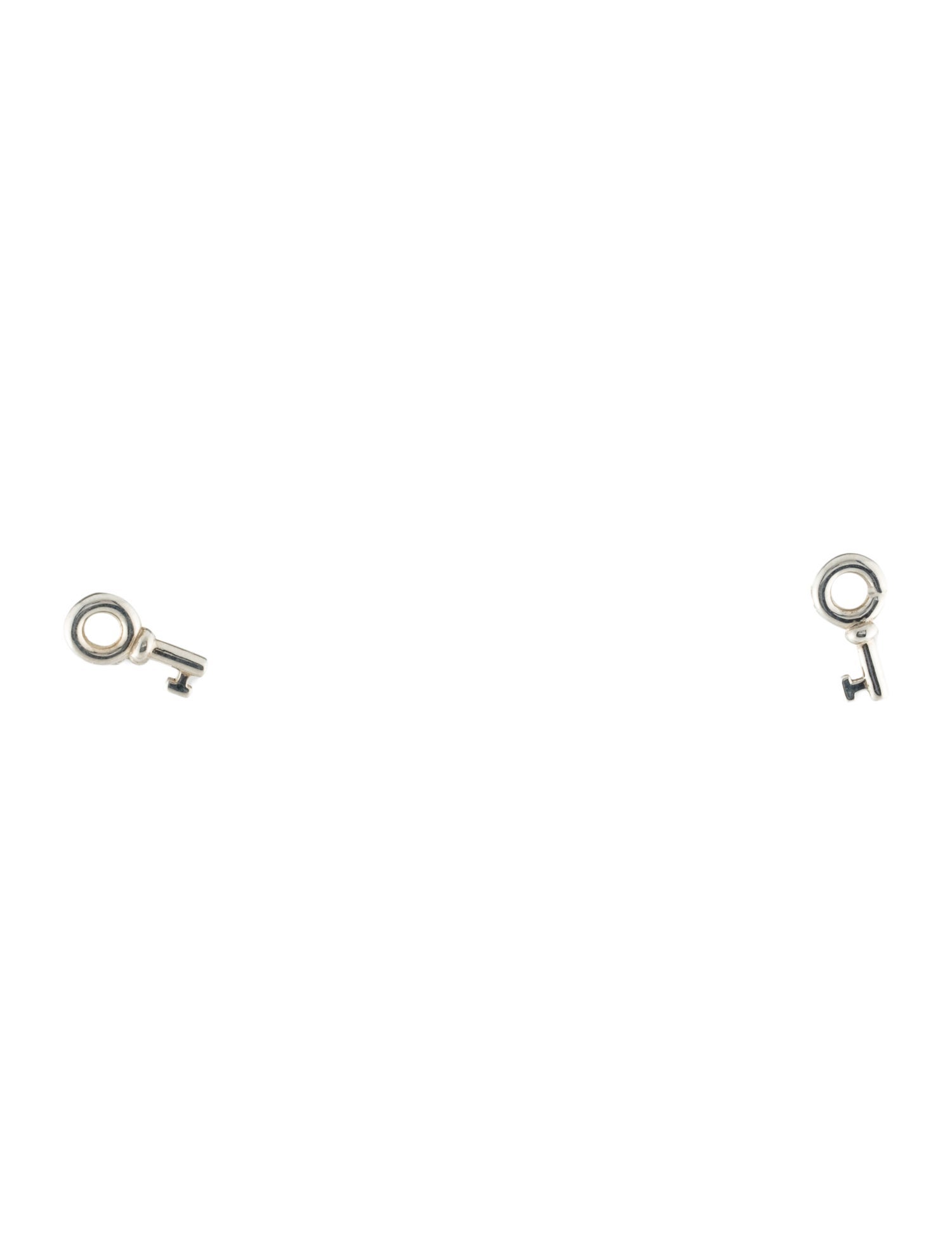 Tiffany & Co. Key Stud Earrings