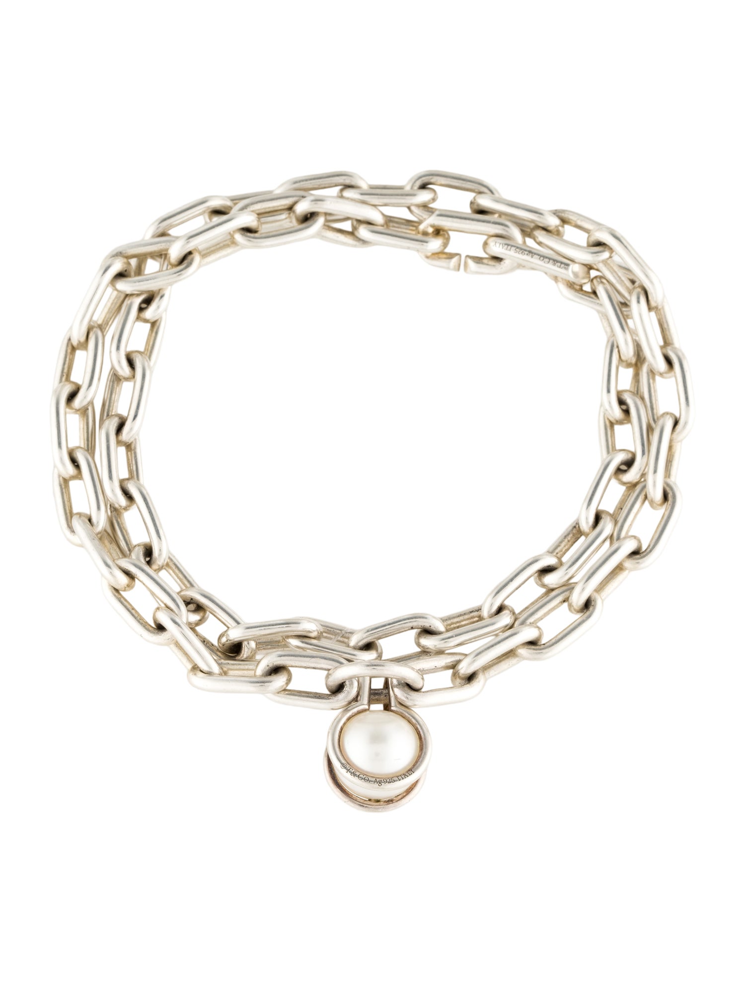 Tiffany & Co. Pearl Hardwear Wrap Bracelet