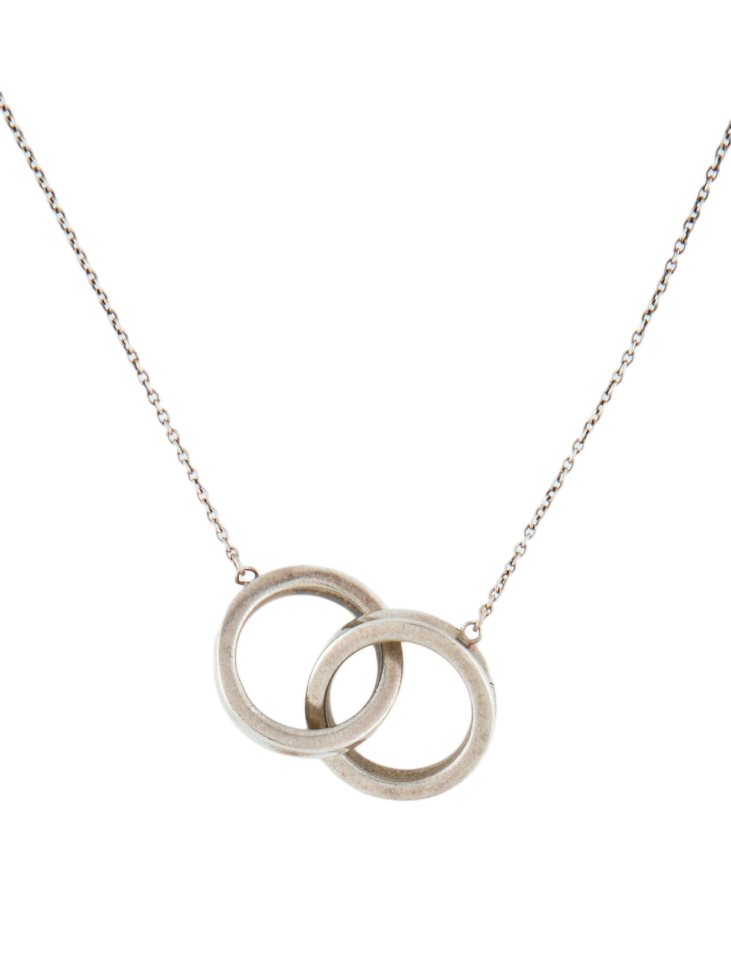Tiffany & Co. Interlocking Circles Pendant Necklace