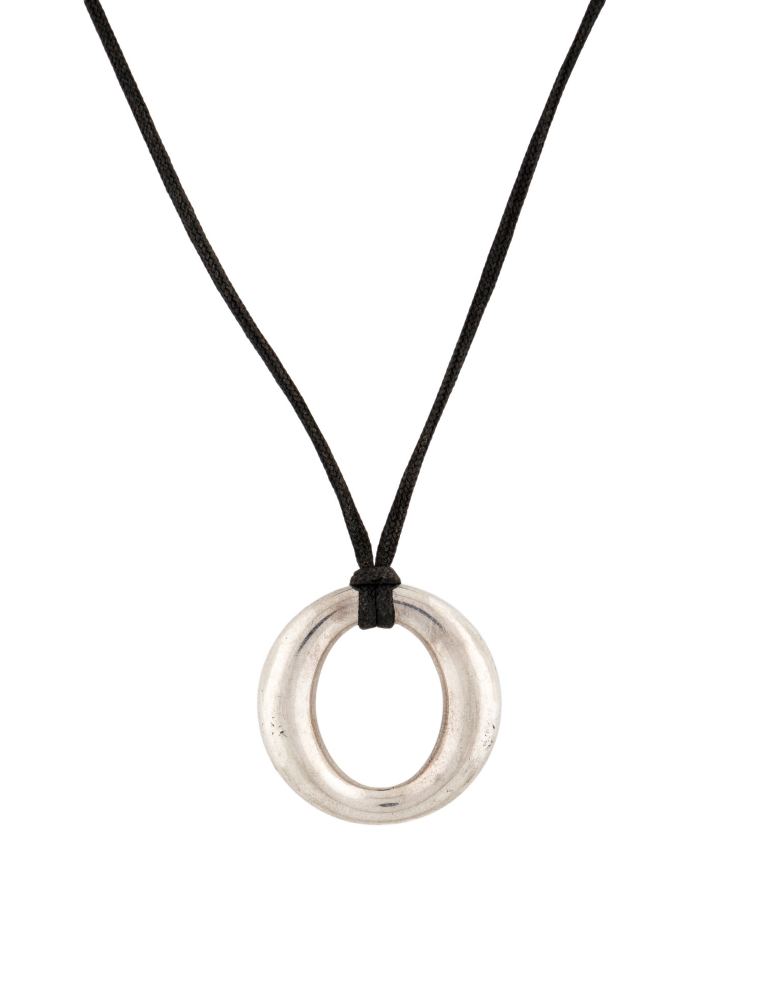 Tiffany & Co. Cord Sevillana Pendant Necklace