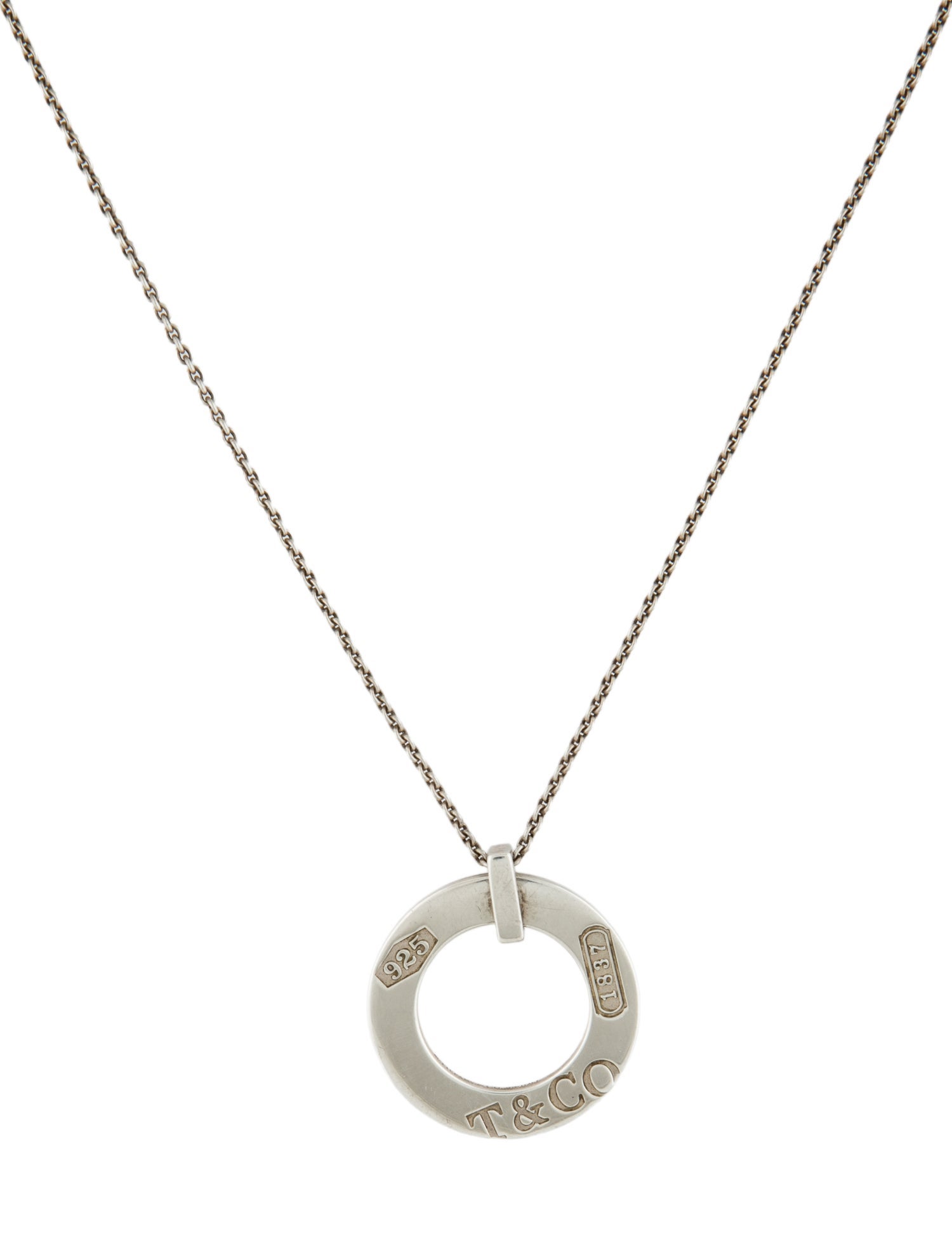 Tiffany & Co. 1837® Circle Pendant Necklace