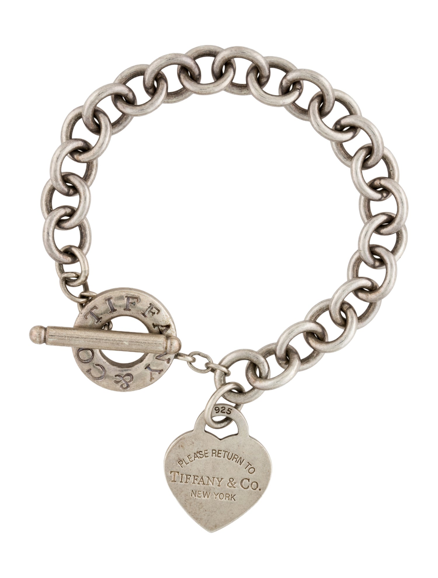 Tiffany & Co. Heart Tag Toggle Bracelet