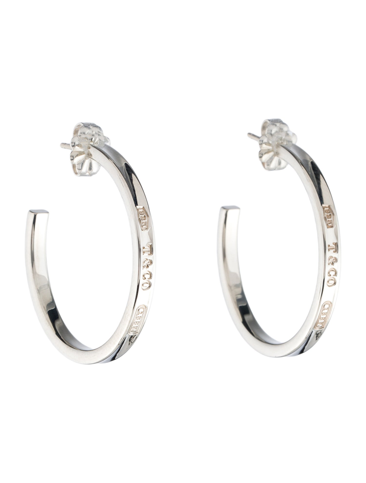 Tiffany & Co. 1837® Hoop Earrings, Medium
