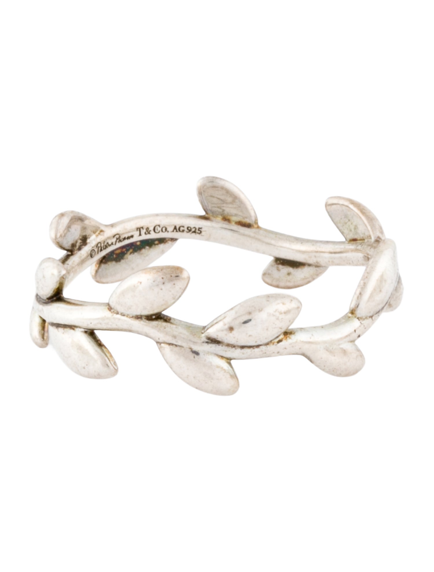 Tiffany & Co. Olive Leaf Band Ring