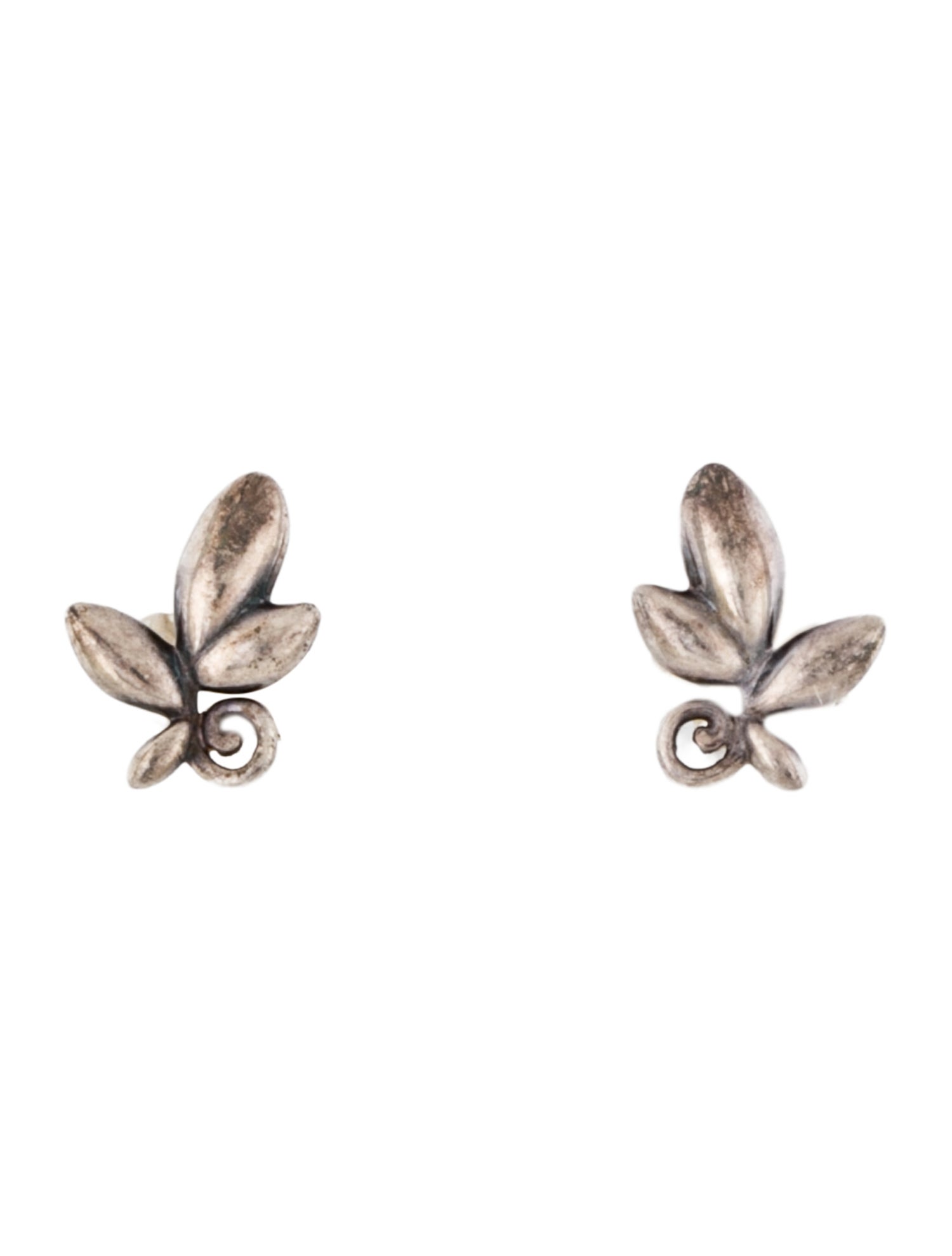 Tiffany & Co. Olive Leaf Stud Earrings