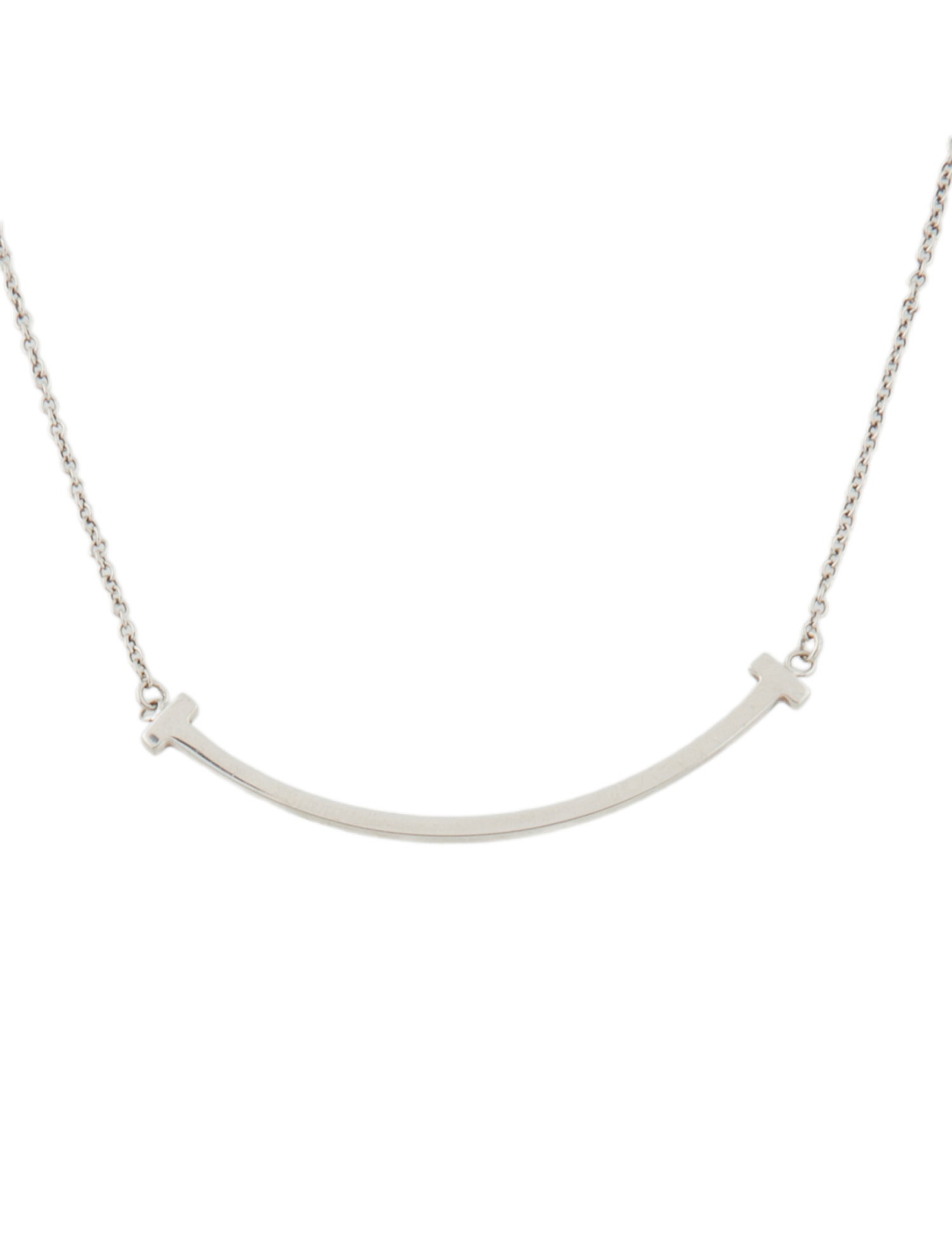 Tiffany & Co. Smile Pendant Necklace, Small