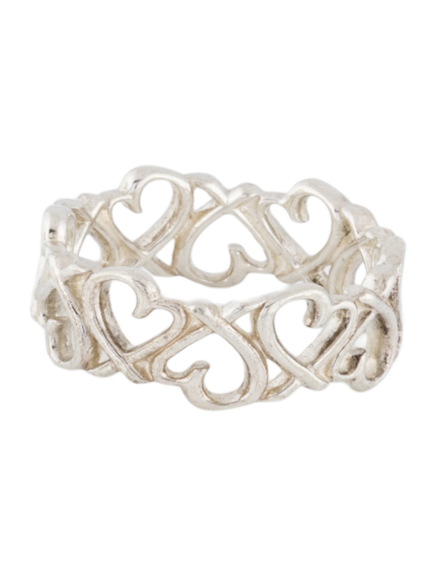 Tiffany & Co. Loving Heart Eternity Band Ring