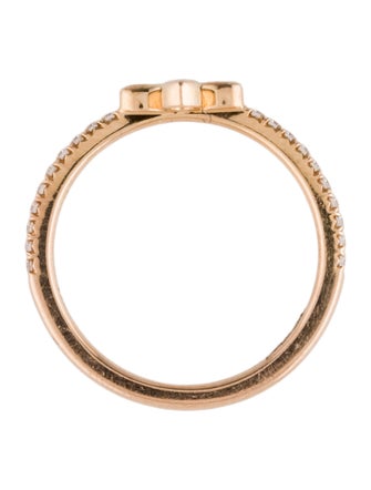 Tiffany & Co. 18K Diamond Fleur de Lis Ring