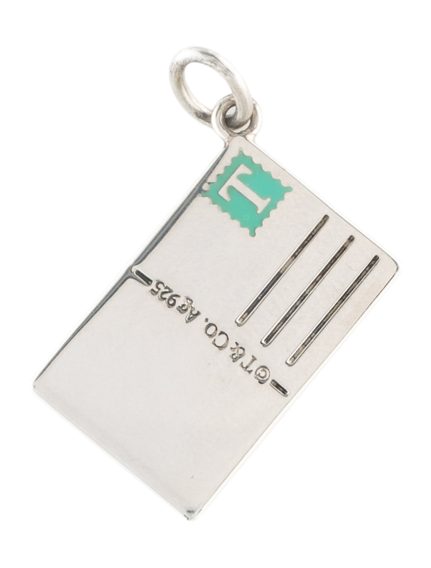 Tiffany & Co. Aloha from Hawaii Postcard Charm