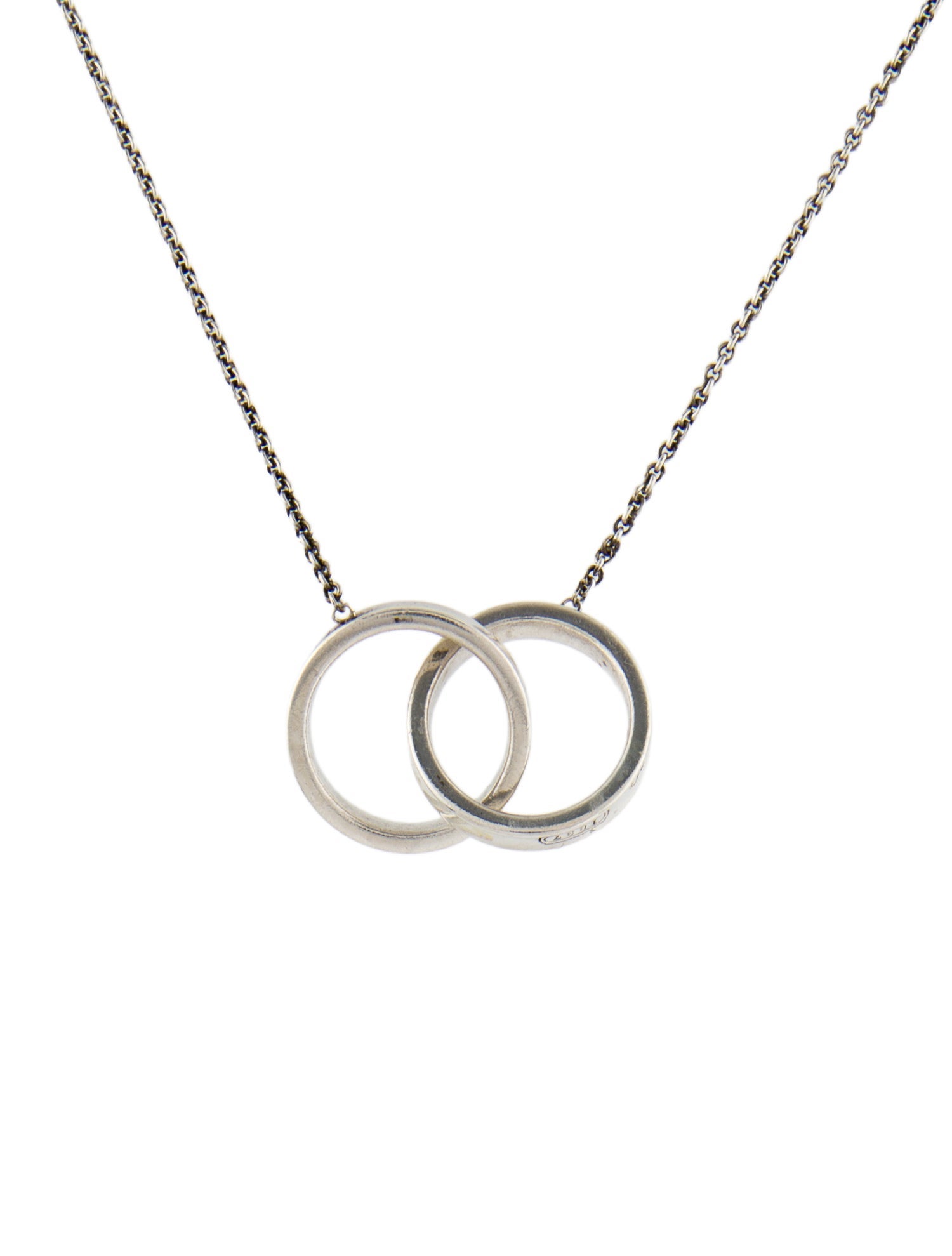 Tiffany & Co. 1837 Interlocking Circles Pendant Necklace