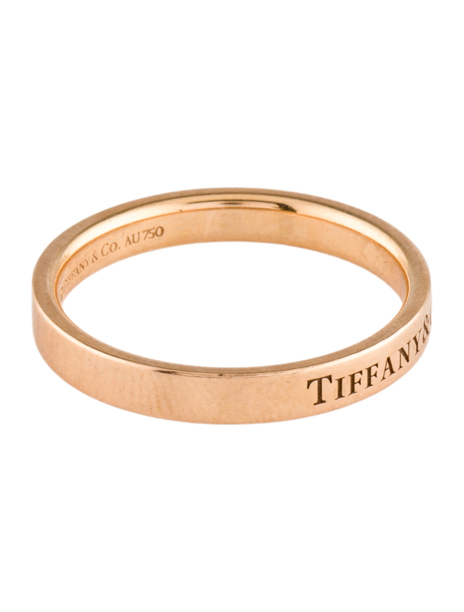 Tiffany & Co. 18K Logo Band