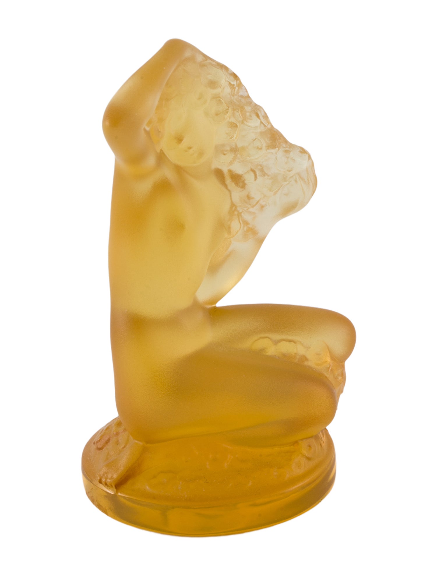 Lalique Crystal Floreal Figurine