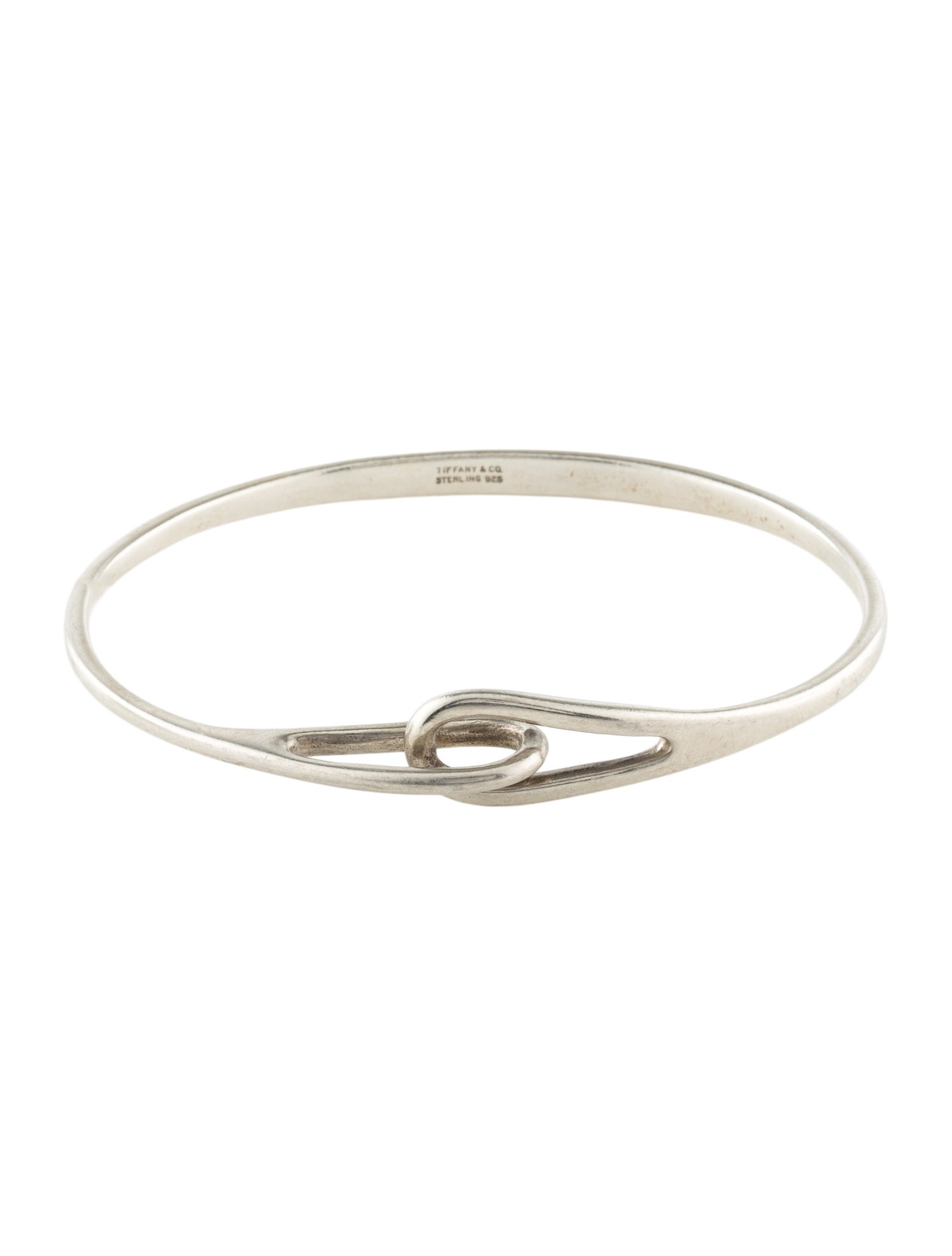 Tiffany & Co. Vintage Interlocking Loops Bangle Bracelet