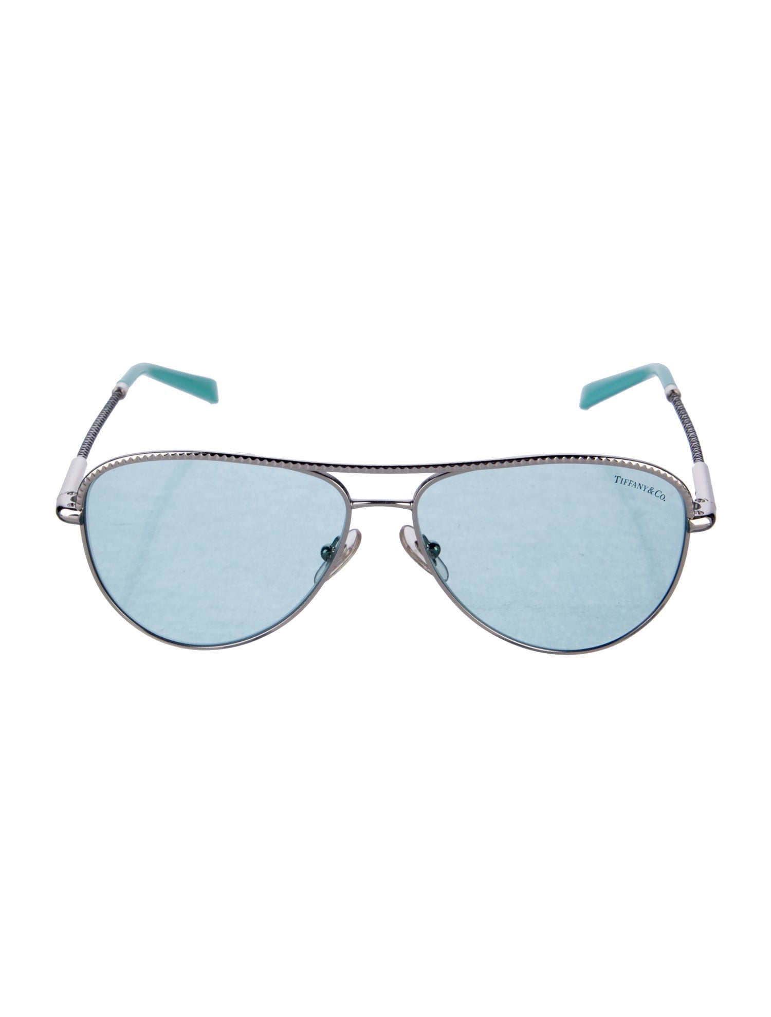 Tiffany & Co. Aviator Mirrored Sunglasses