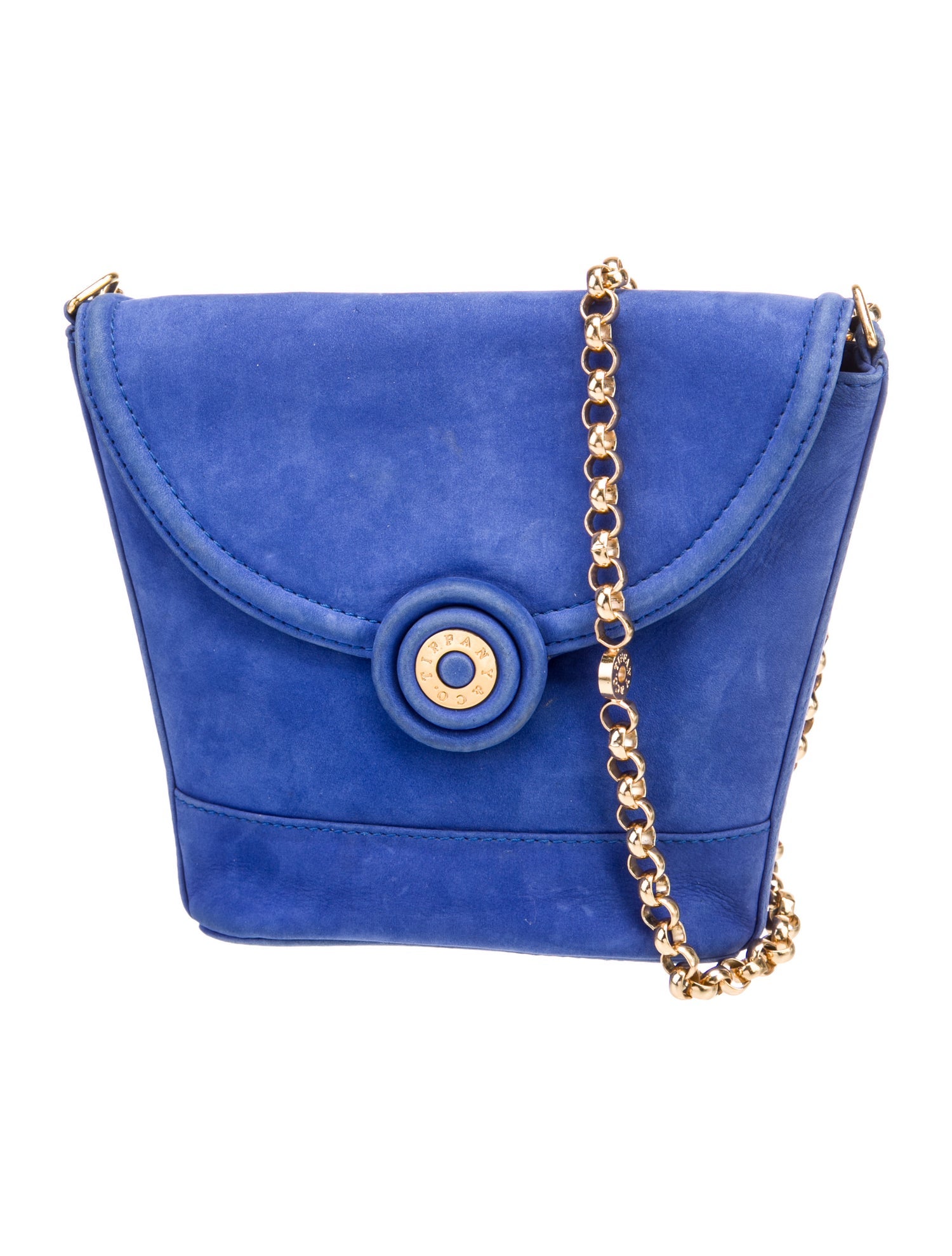 Tiffany & Co. Suede Crossbody Bag