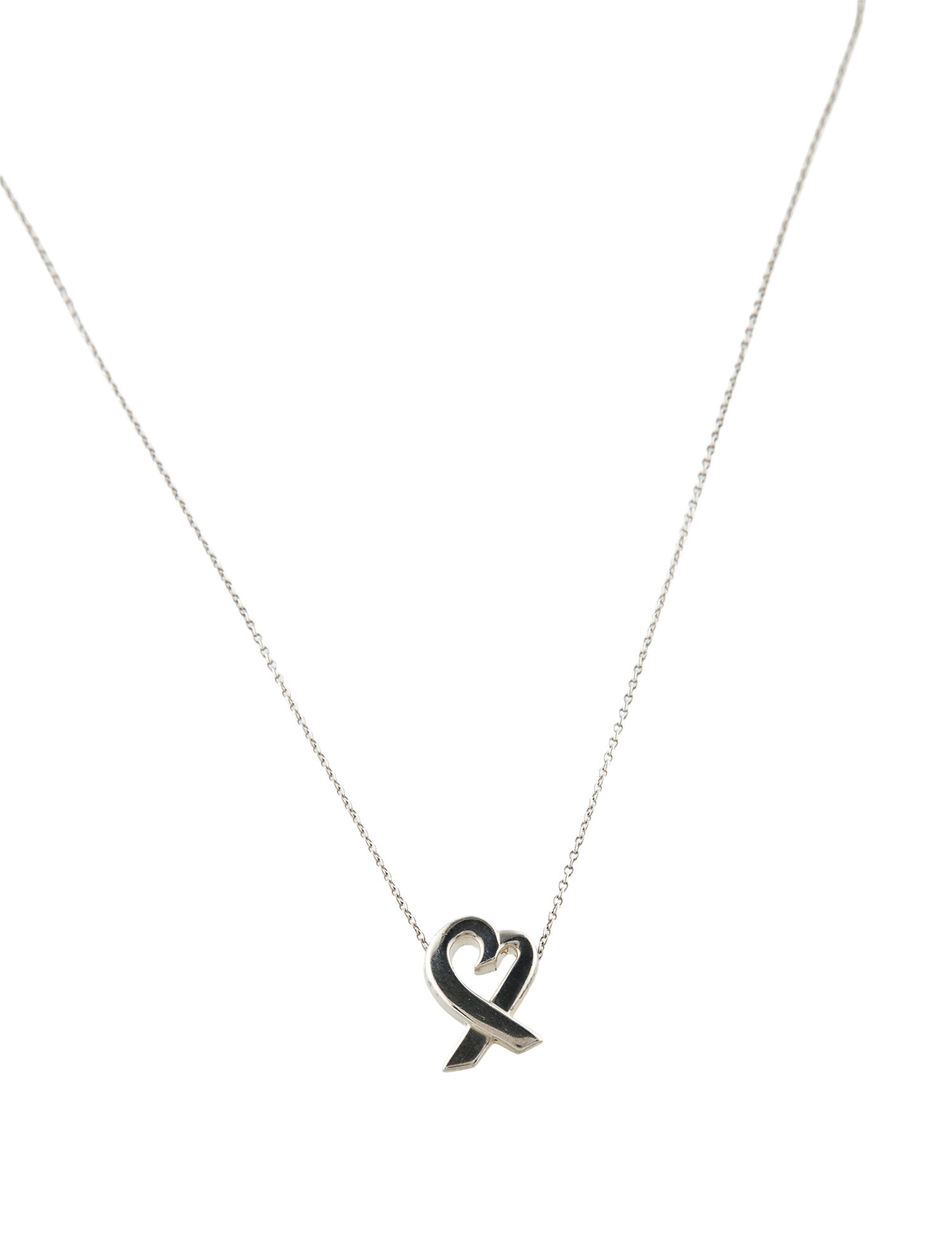 Tiffany & Co. Loving Heart Pendant Necklace
