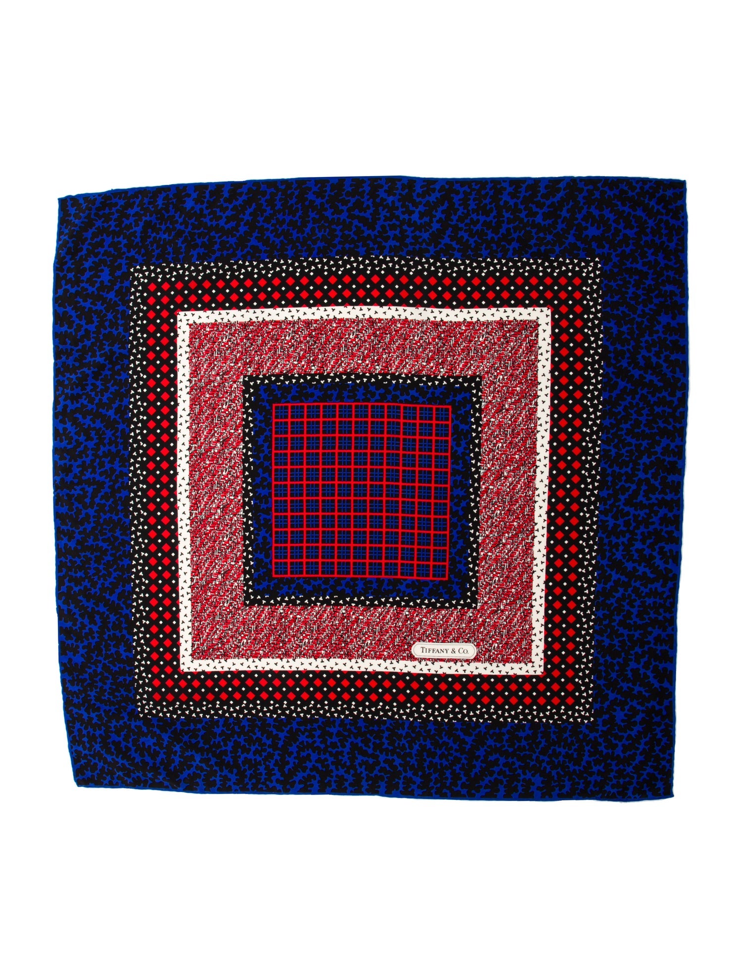 Tiffany & Co. Silk Printed Scarf
