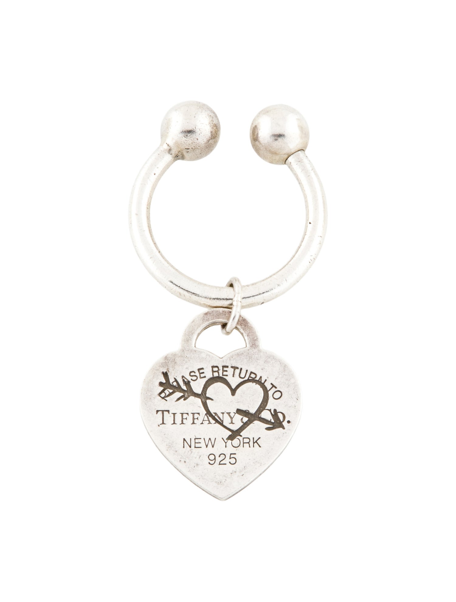Tiffany & Co. Sterling Return to Tiffany Keychain
