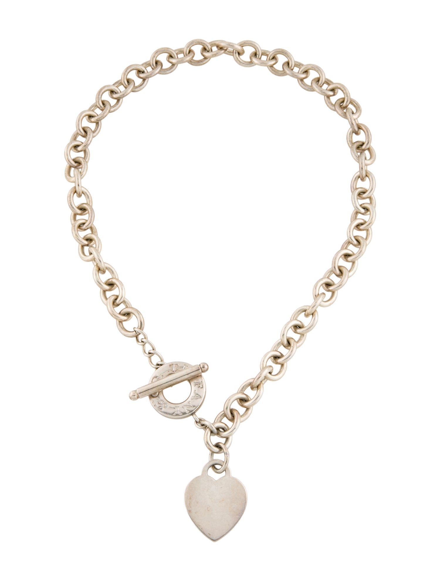 Tiffany & Co. Heart Tag Toggle Necklace