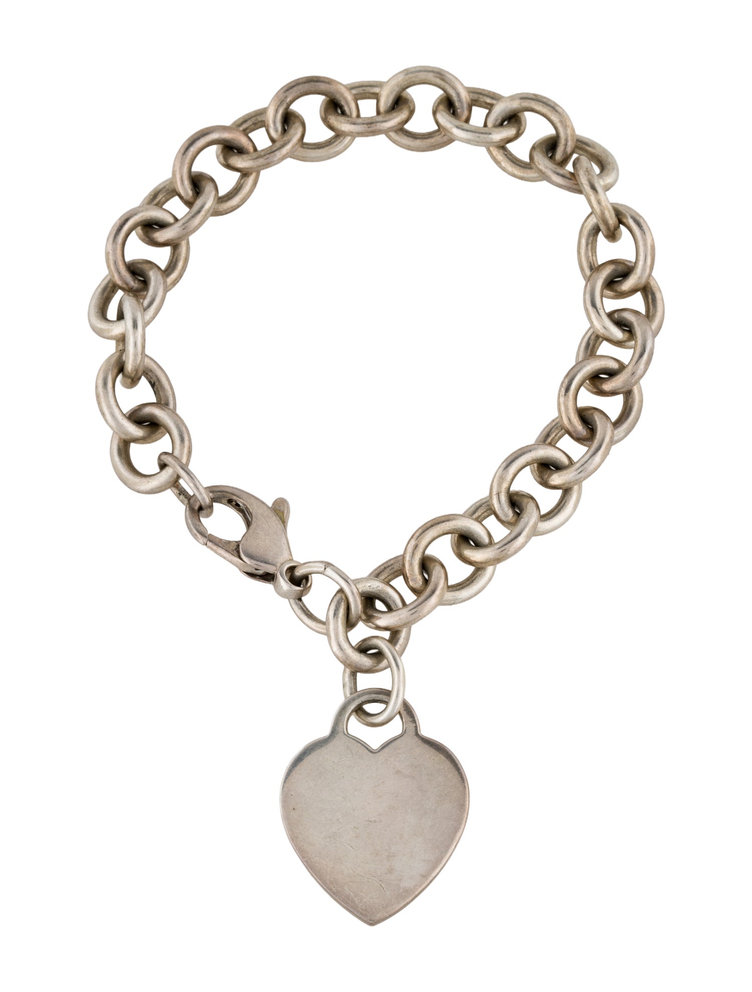 Tiffany & Co. Heart Tag Charm Bracelet