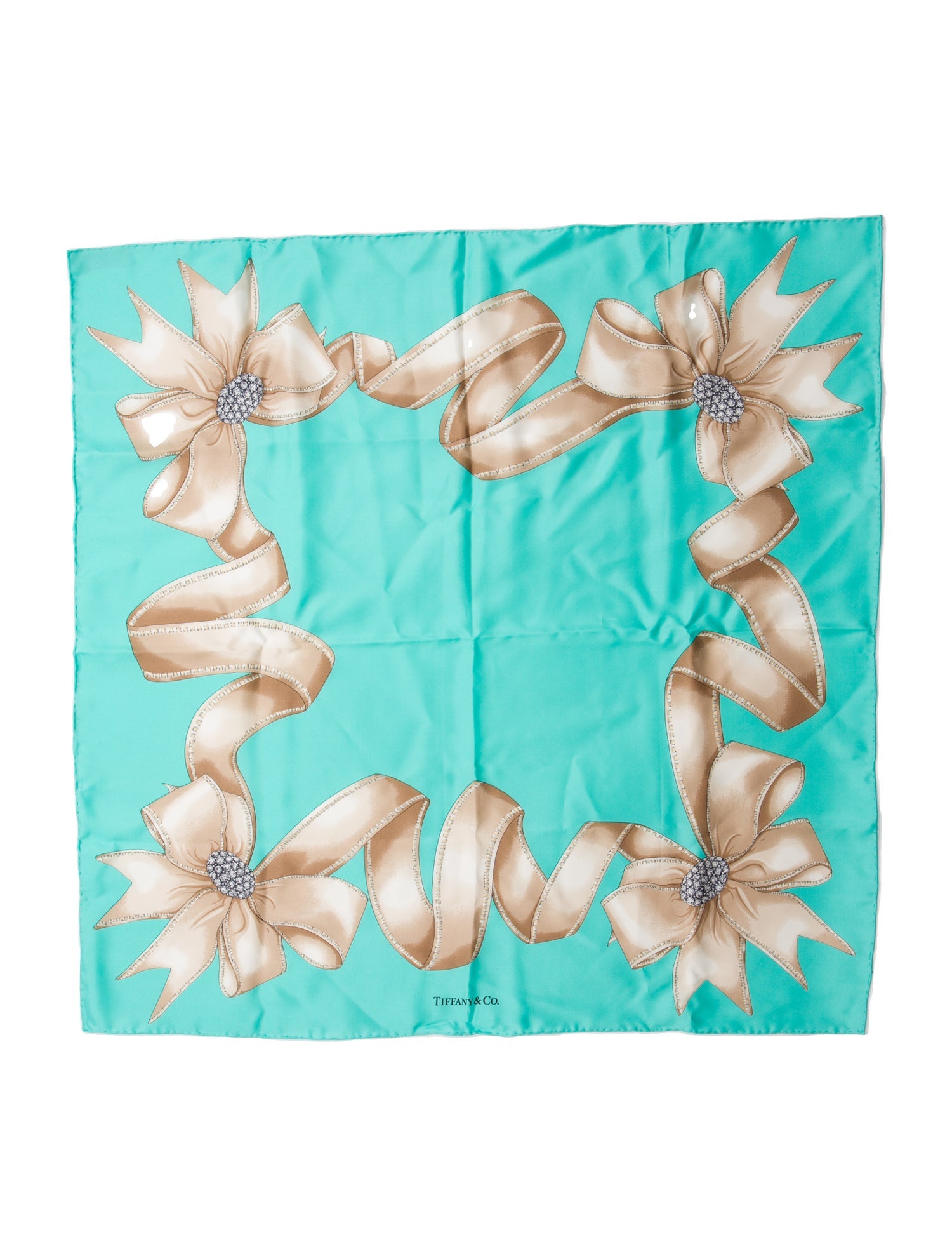 Tiffany & Co. Silk Printed Scarf