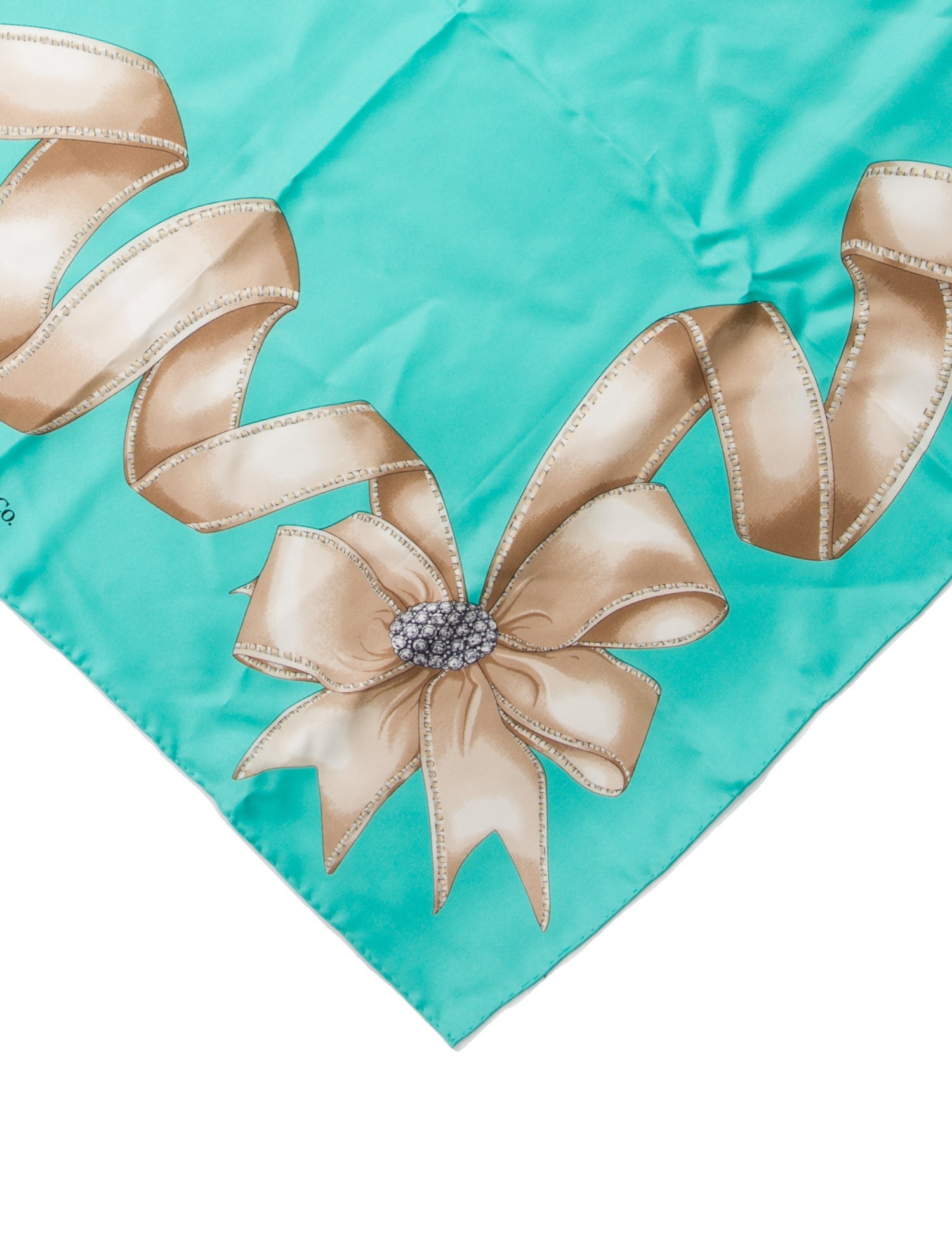 Tiffany & Co. Silk Printed Scarf