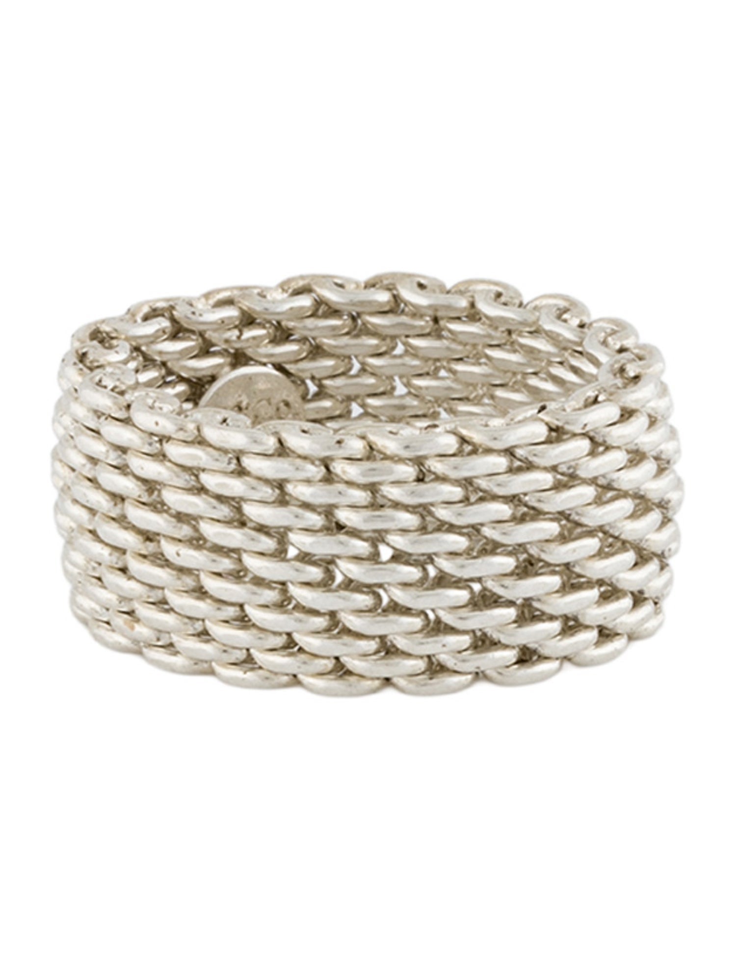 Tiffany & Co. Somerset Mesh Band Ring