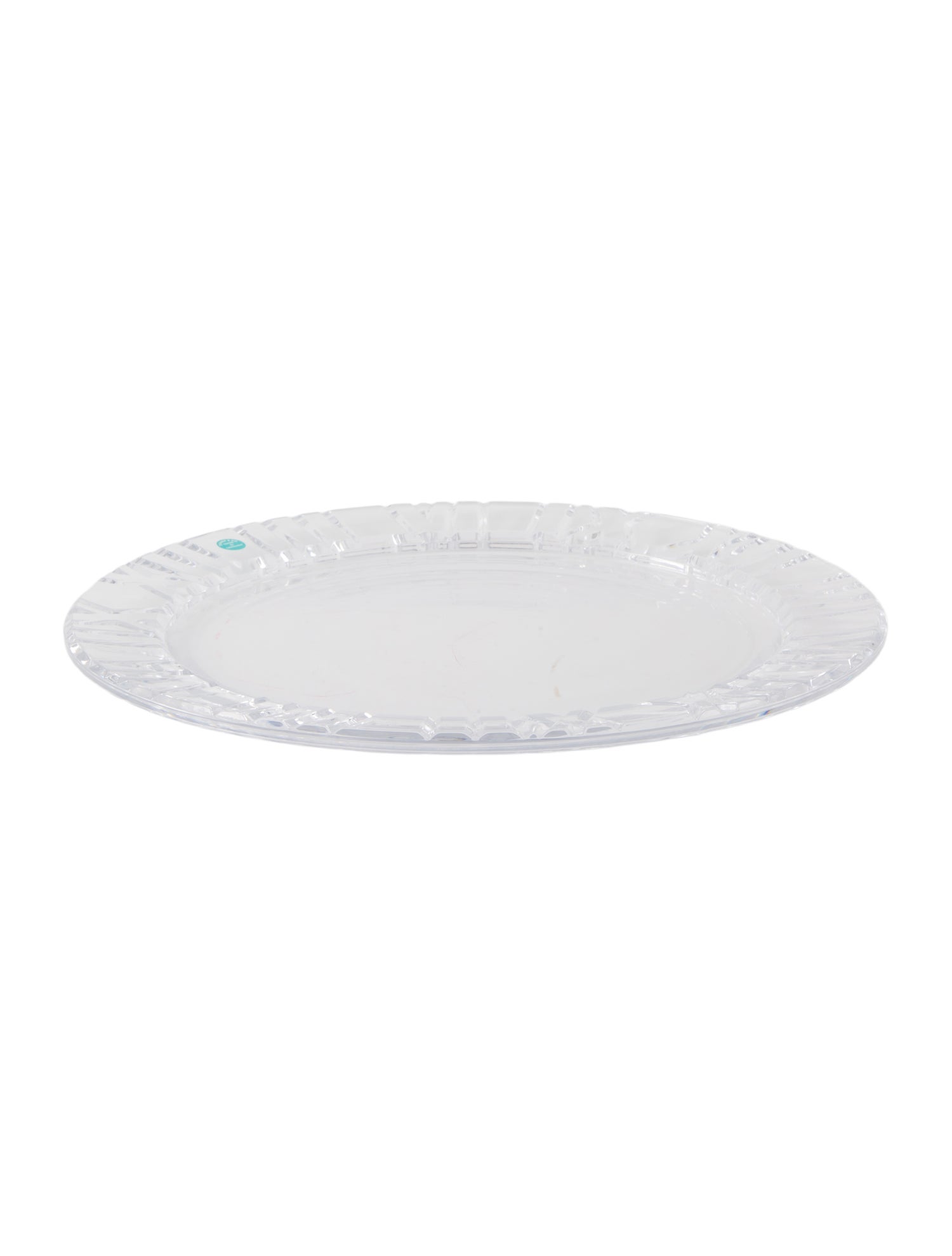 Tiffany & Co. Atlas Crystal Platter