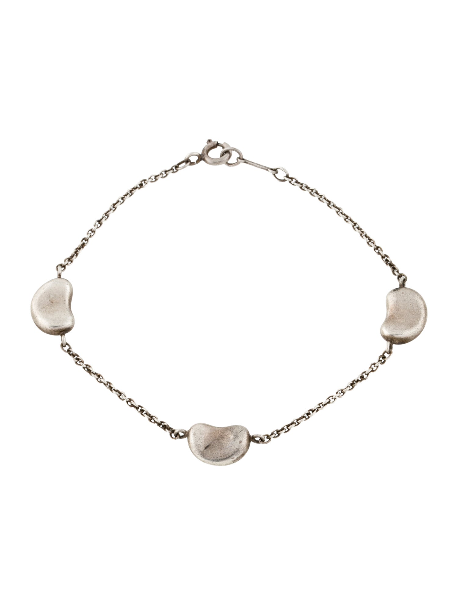 Tiffany & Co. Three Bean Station Bracelet