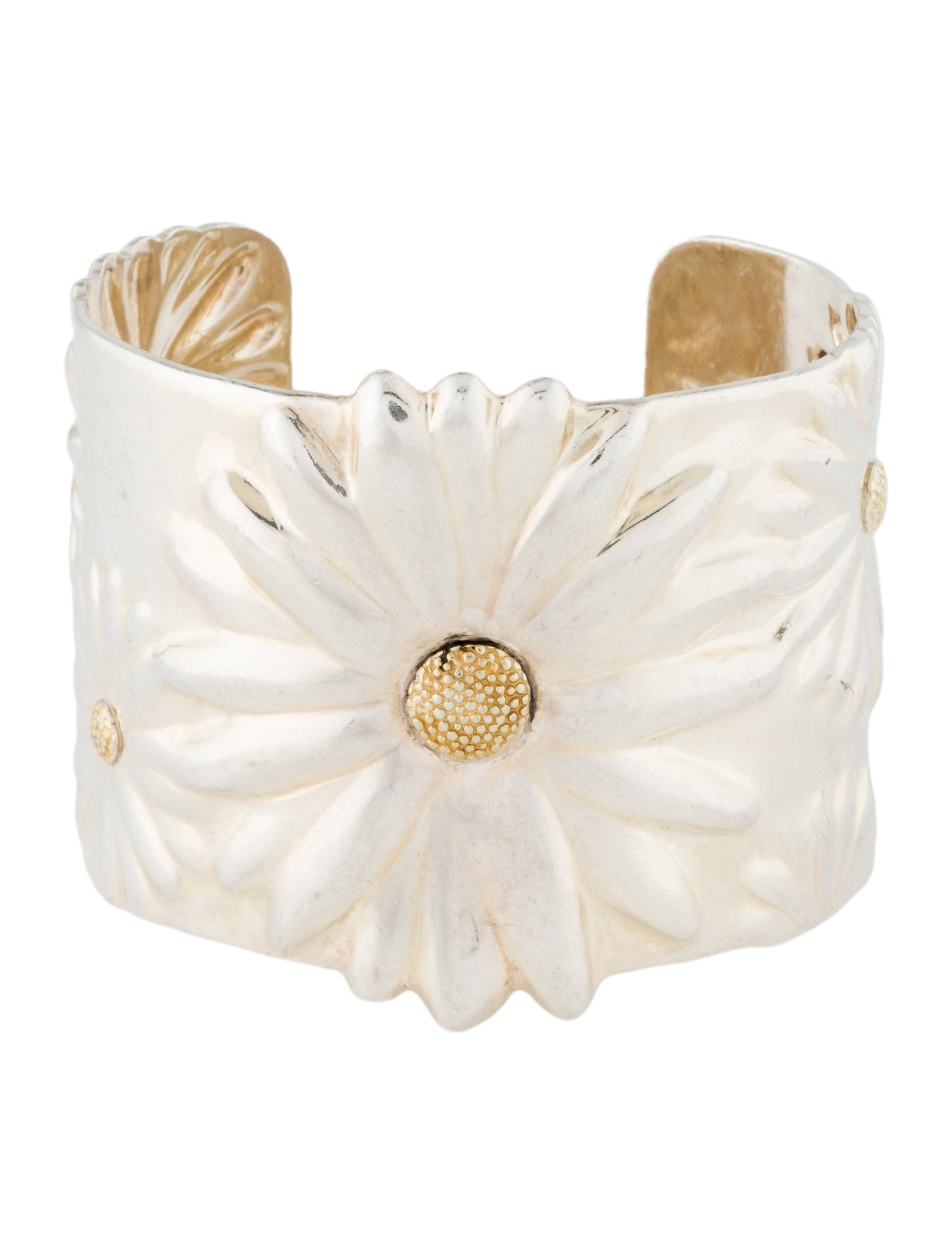 Tiffany & Co. Vintage Daisy Cuff Bracelet