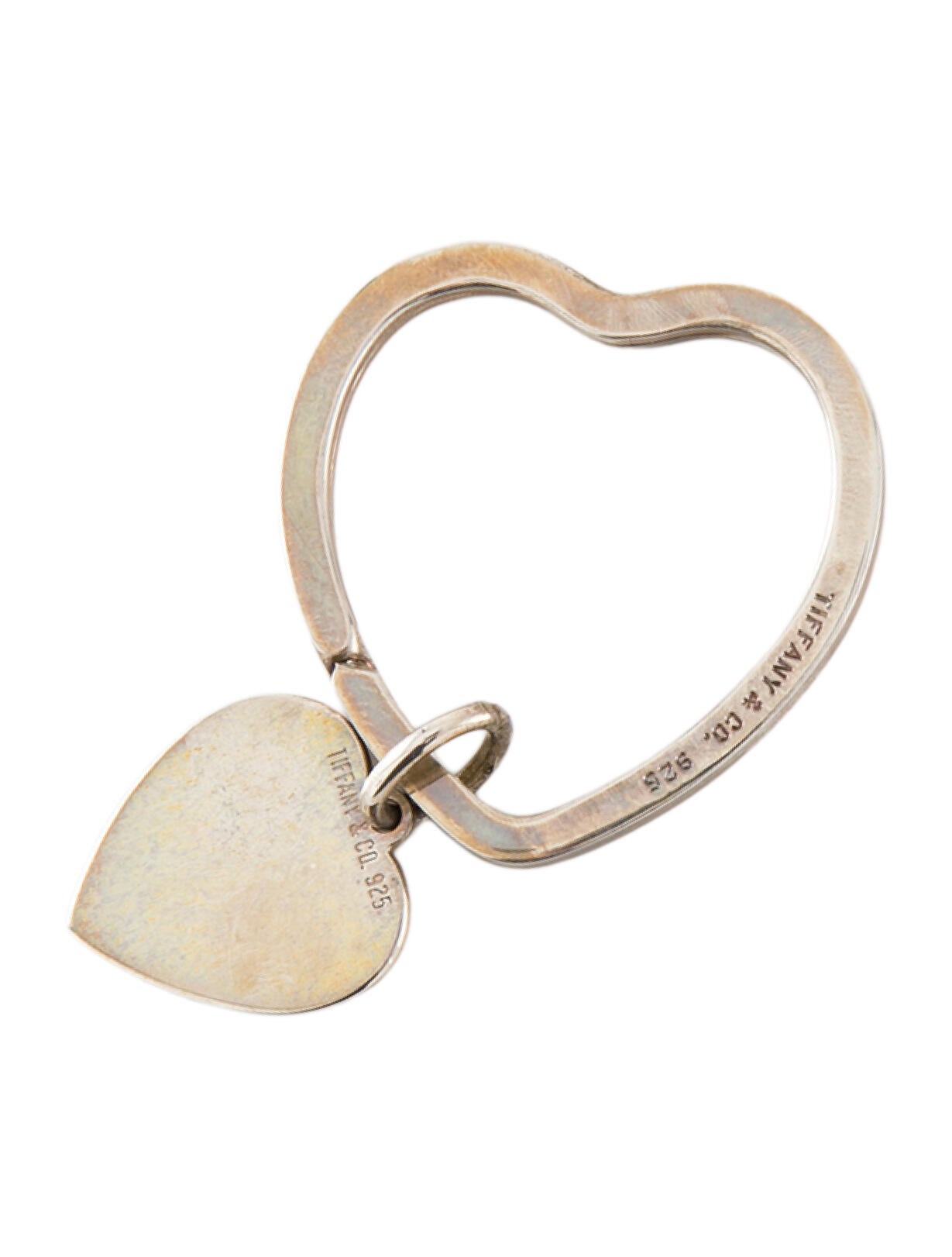 Tiffany & Co. Sterling Keyring