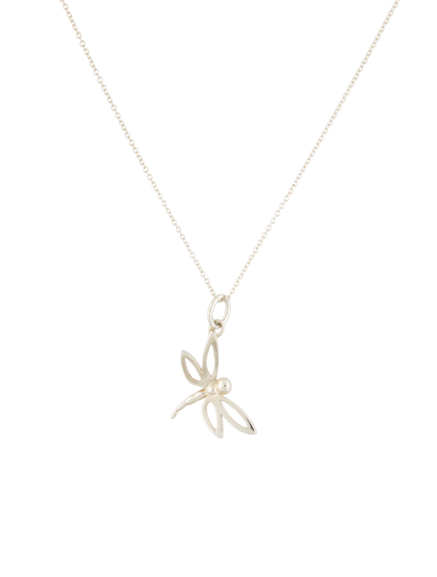 Tiffany & Co. Dragonfly Pendant Necklace