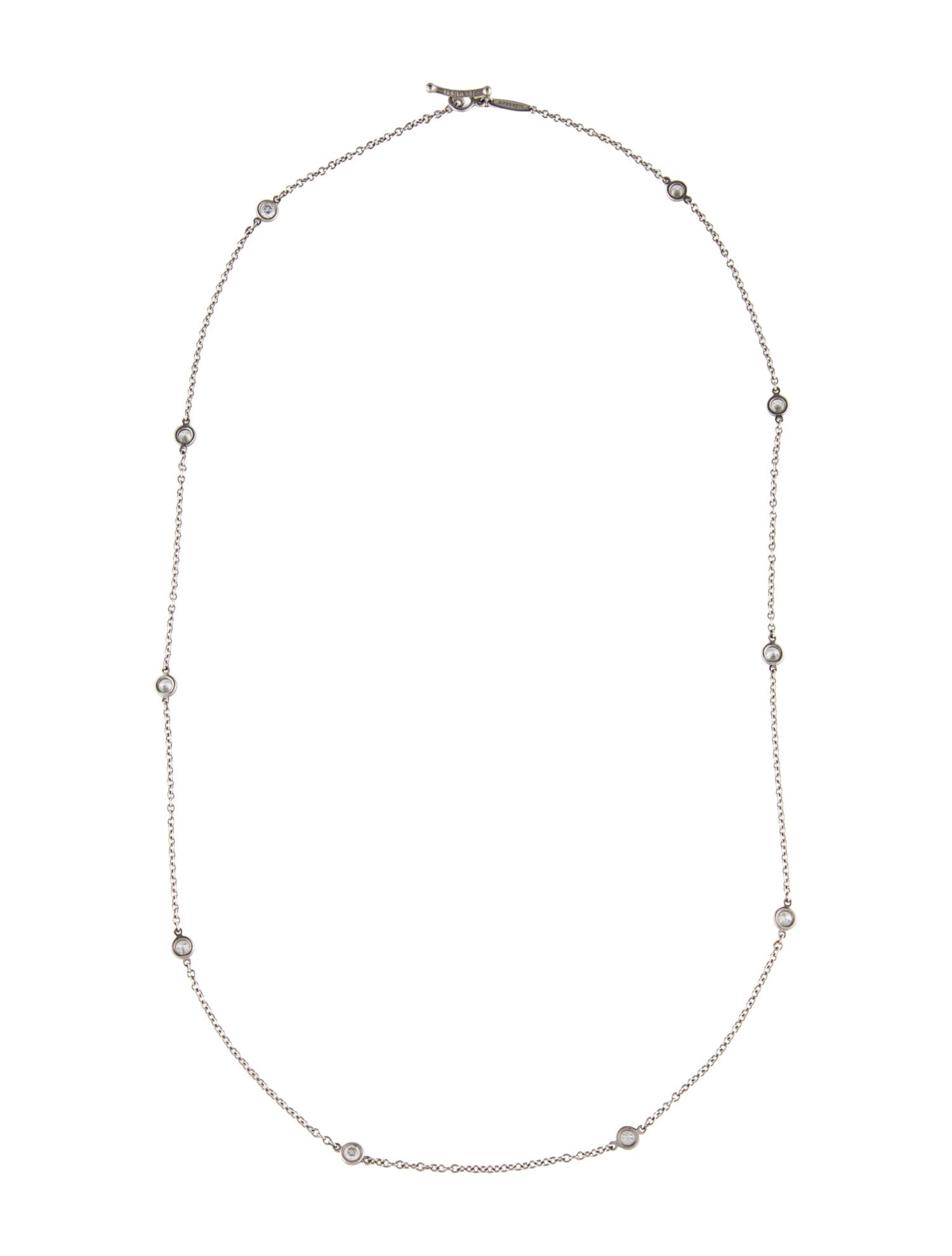 Tiffany & Co. 1.00ctw Diamonds by the Yard® Station Necklace