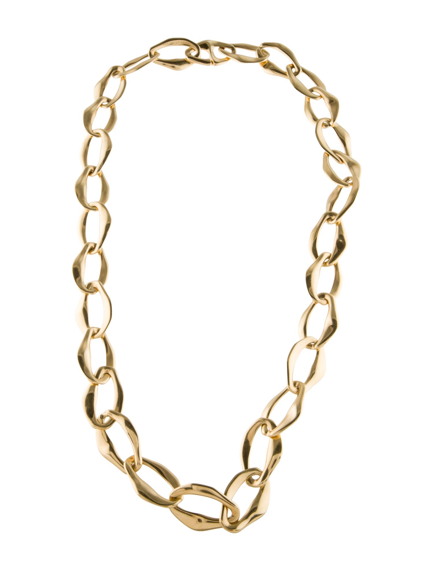 Tiffany & Co. 18K Aegean Link Necklace
