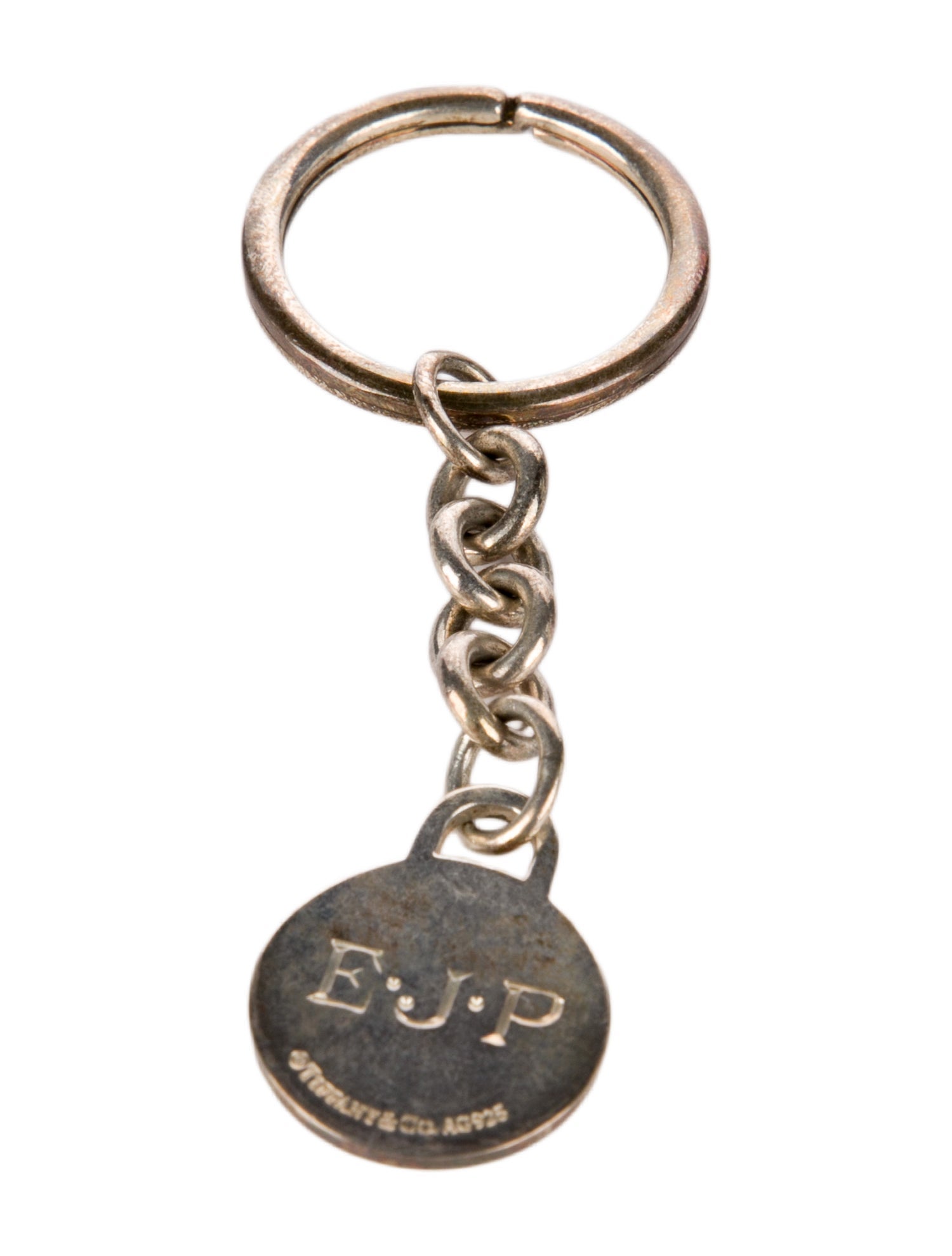 Tiffany & Co. Sterling Chain-Link Keychain