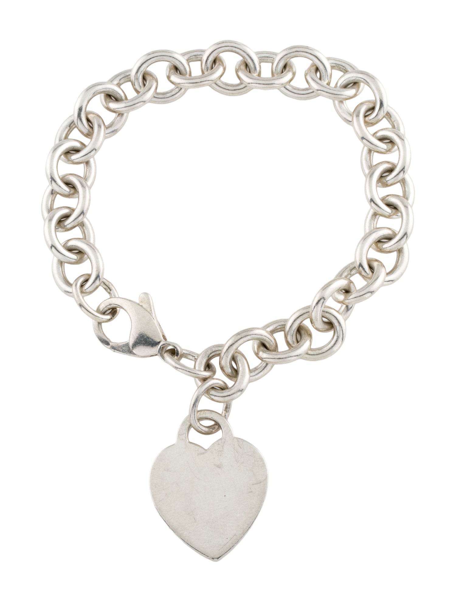 Tiffany & Co. Heart Tag Charm Bracelet