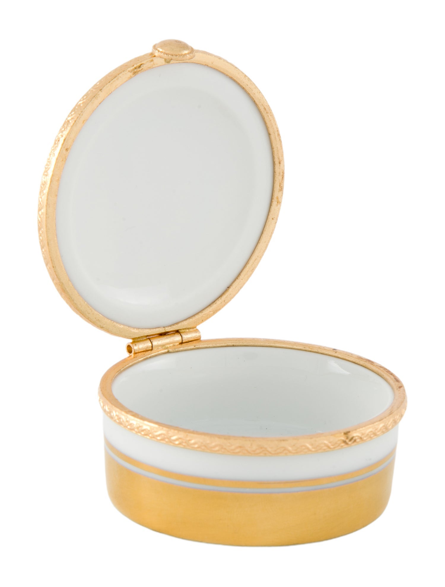 Tiffany & Co. Porcelain PIll Box