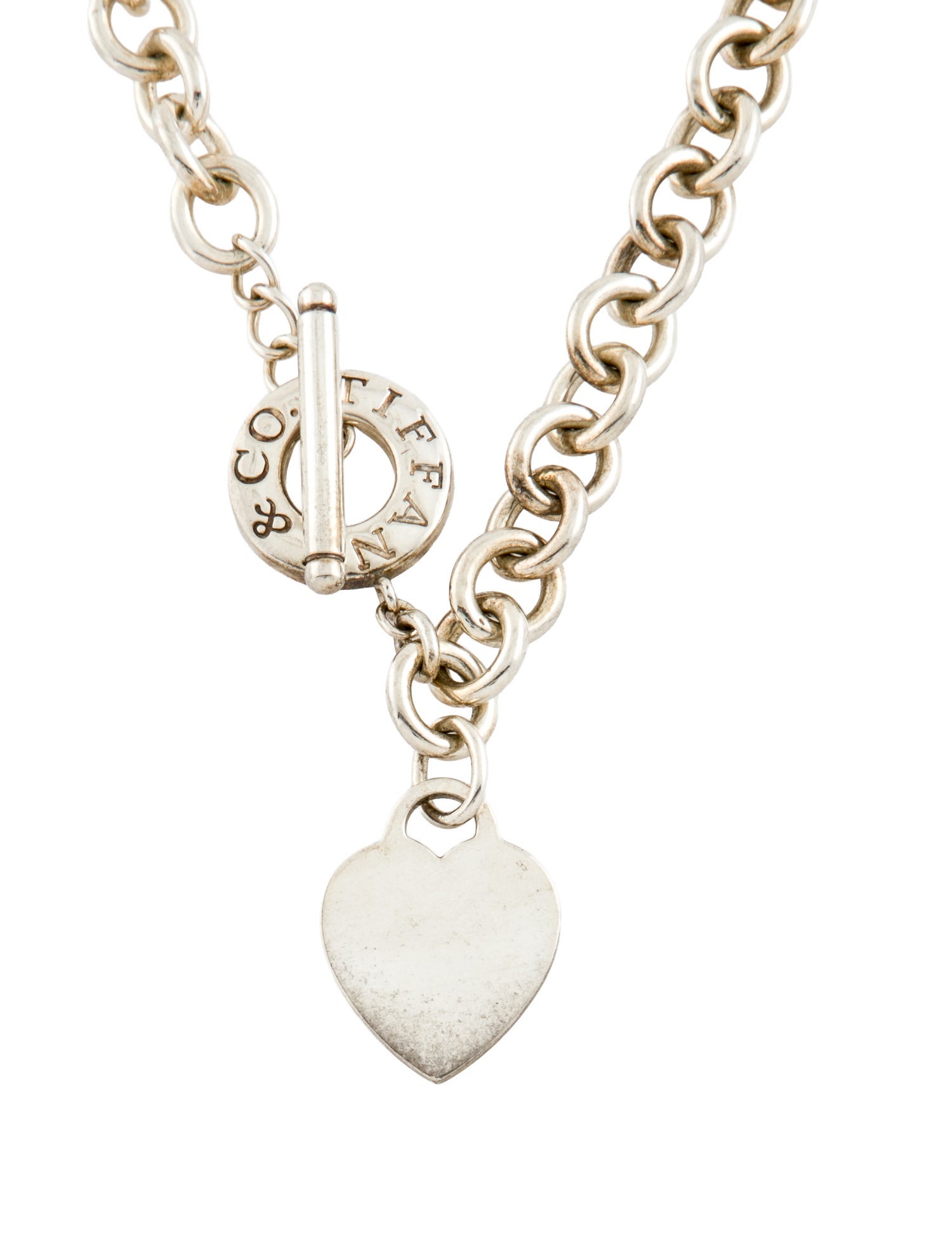 Tiffany & Co. Heart Tag Toggle Necklace